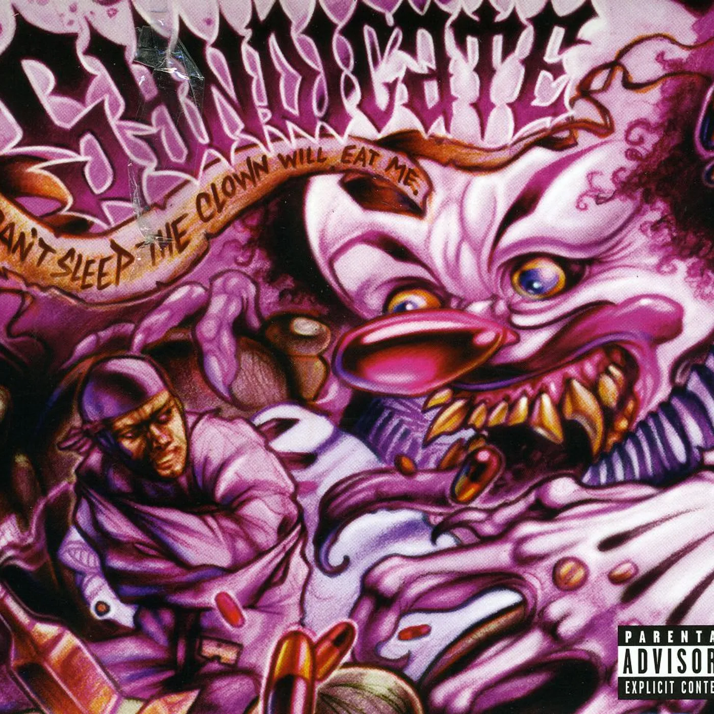 Syndicate Villain CAN'T SLEEP THE CLOWN WILL EAT CD