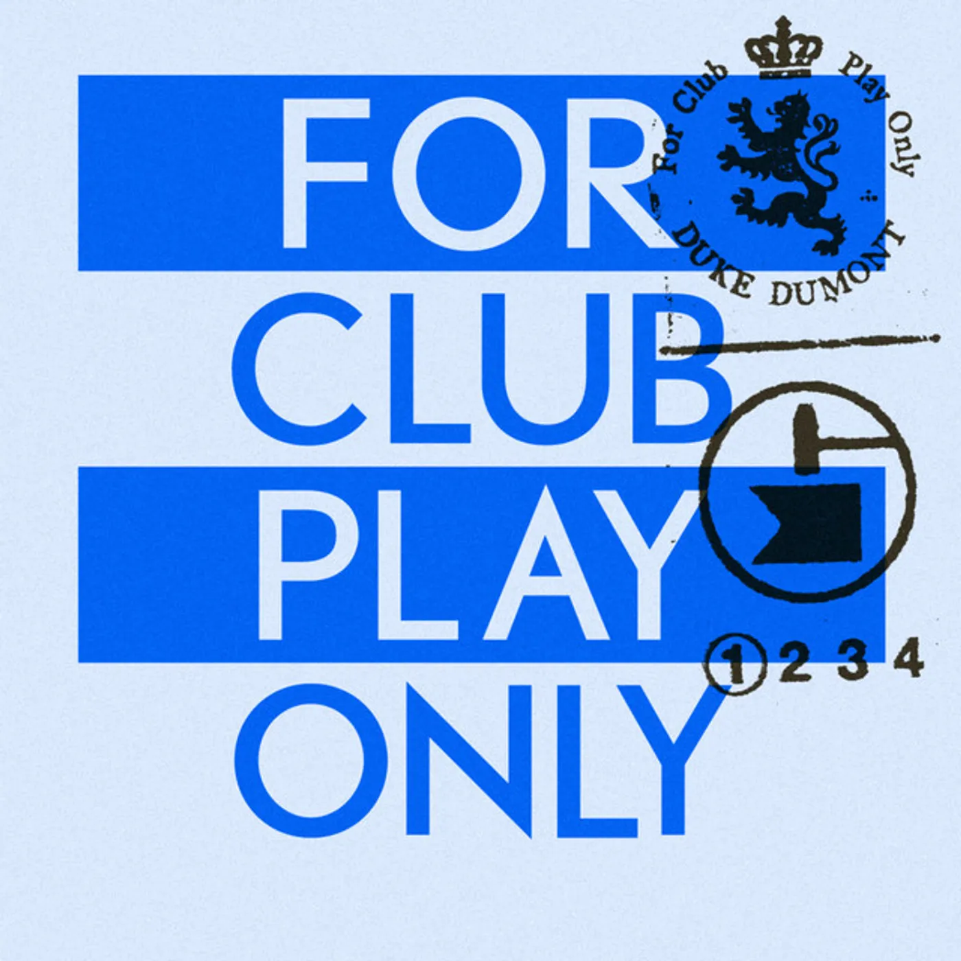 Duke Dumont FOR CLUB PLAY PT 1 Vinyl Record