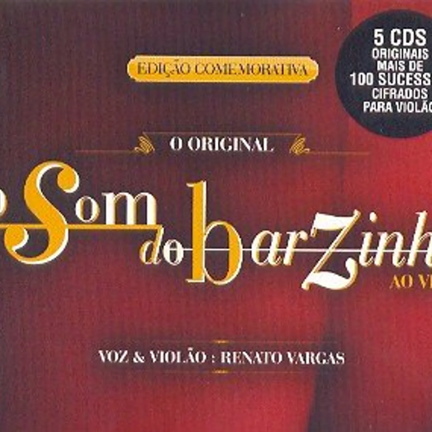 Renato Vargas SOM DO BARZINHO: AO VIVO CD