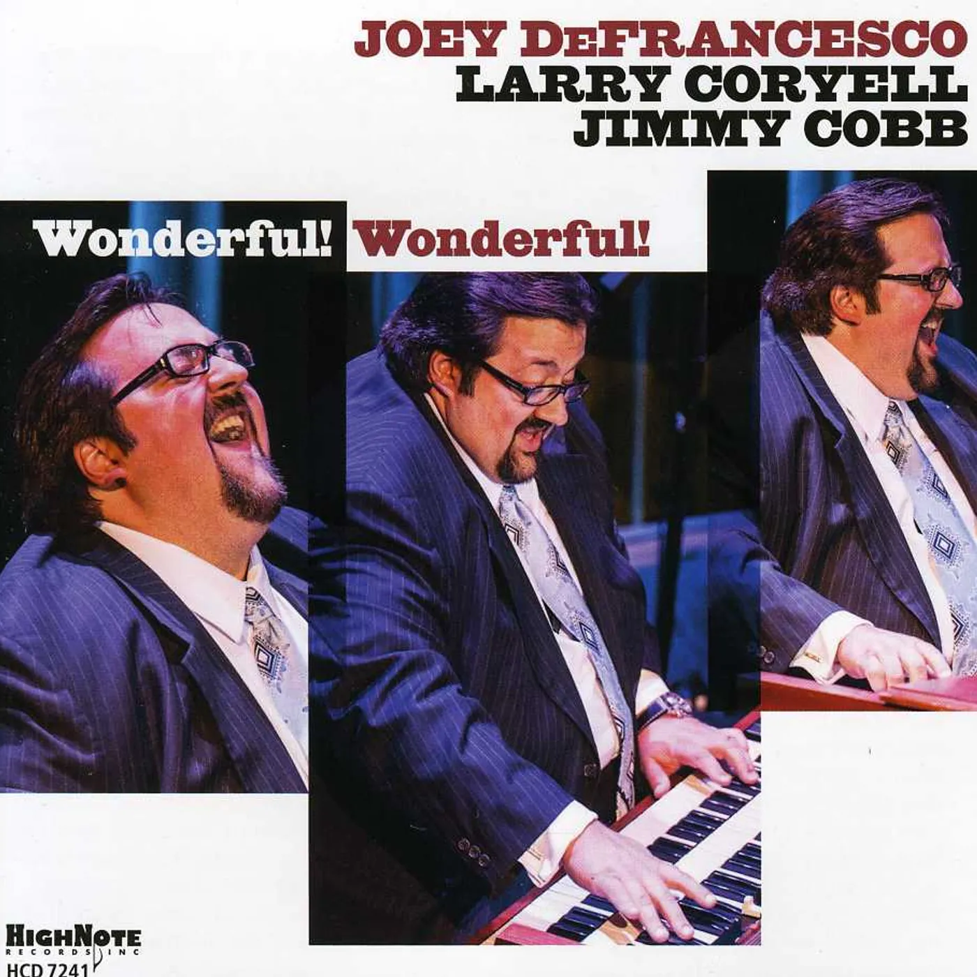 Joey DeFrancesco WONDERFUL WONDERFUL CD