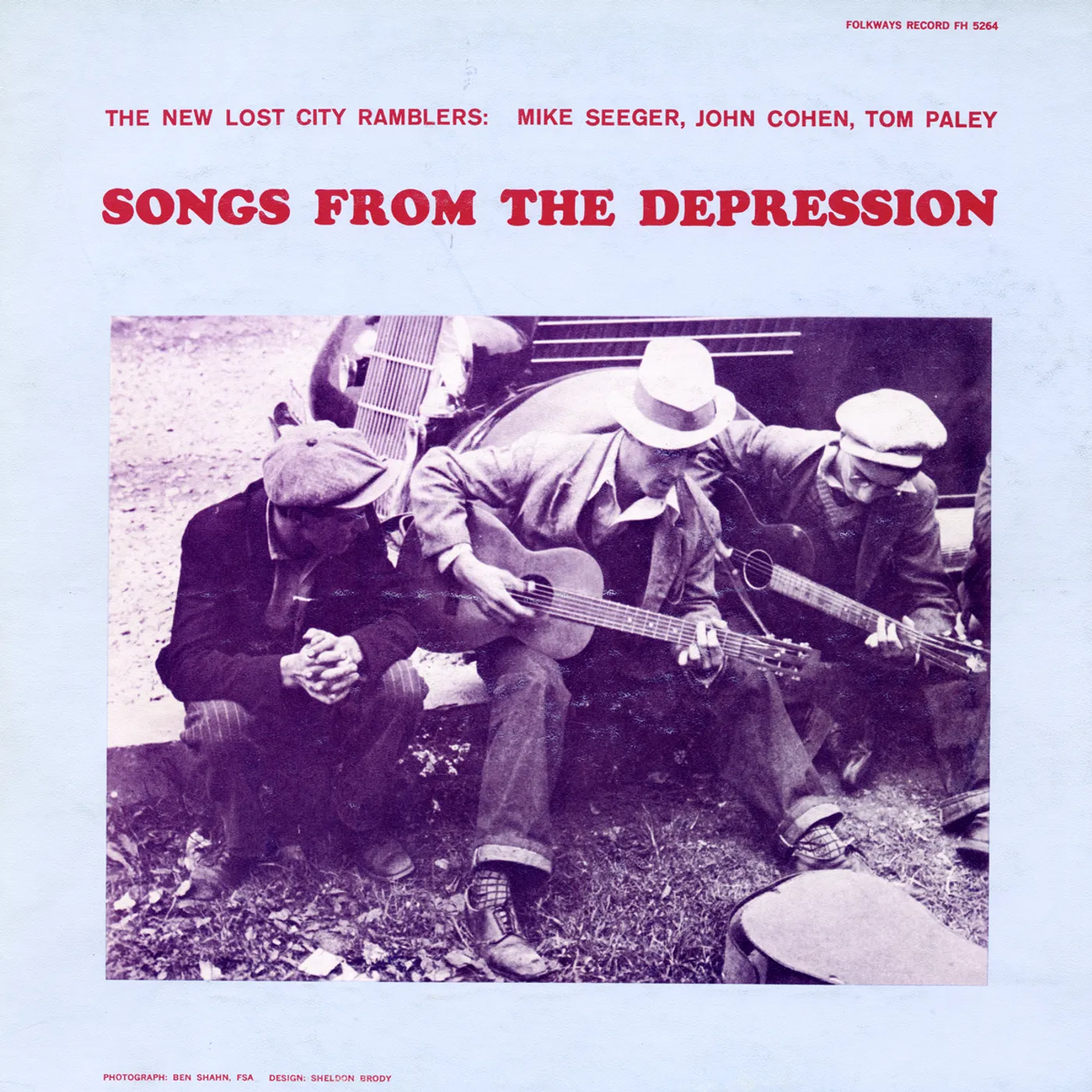 The New Lost City Ramblers SONGS FROM THE DEPRESSION CD