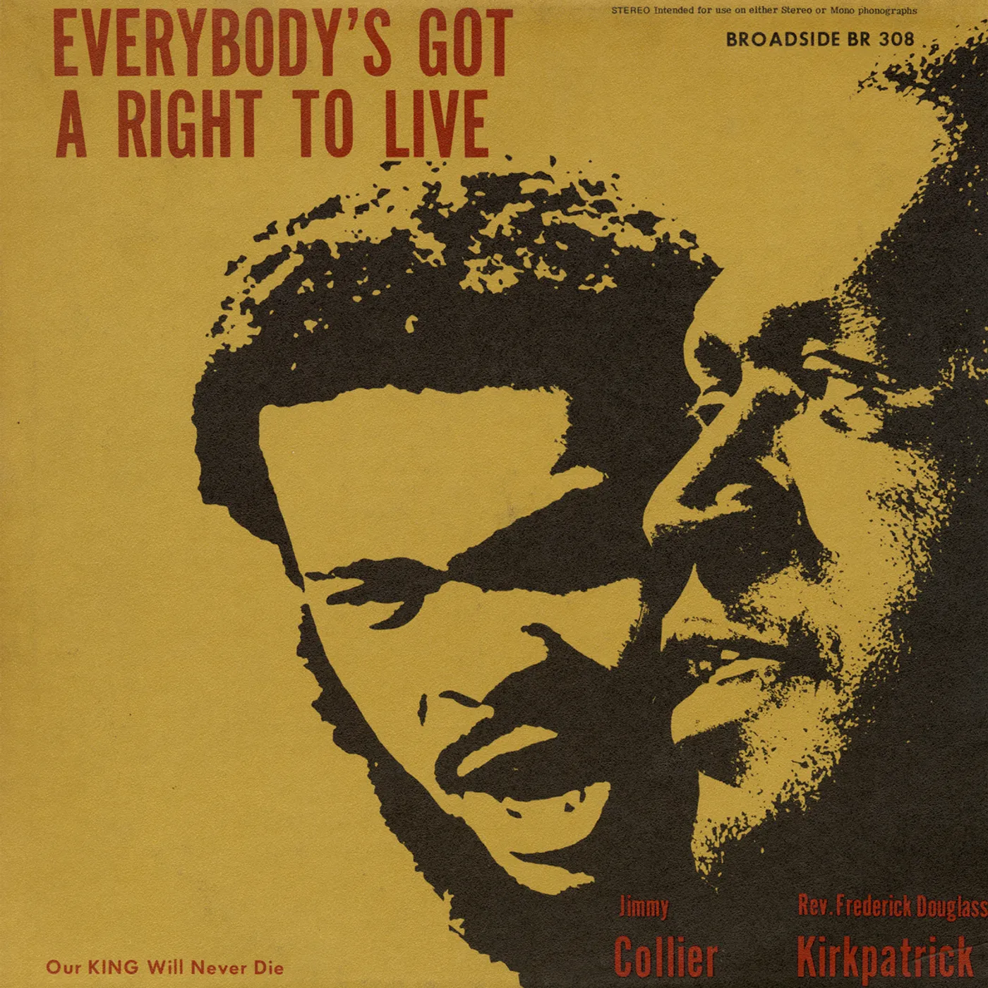 Jimmy Collier EVERYBODY'S GOT A RIGHT TO LIVE CD