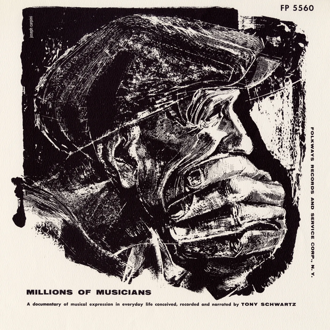 Tony Schwartz MILLIONS OF MUSICIANS CD