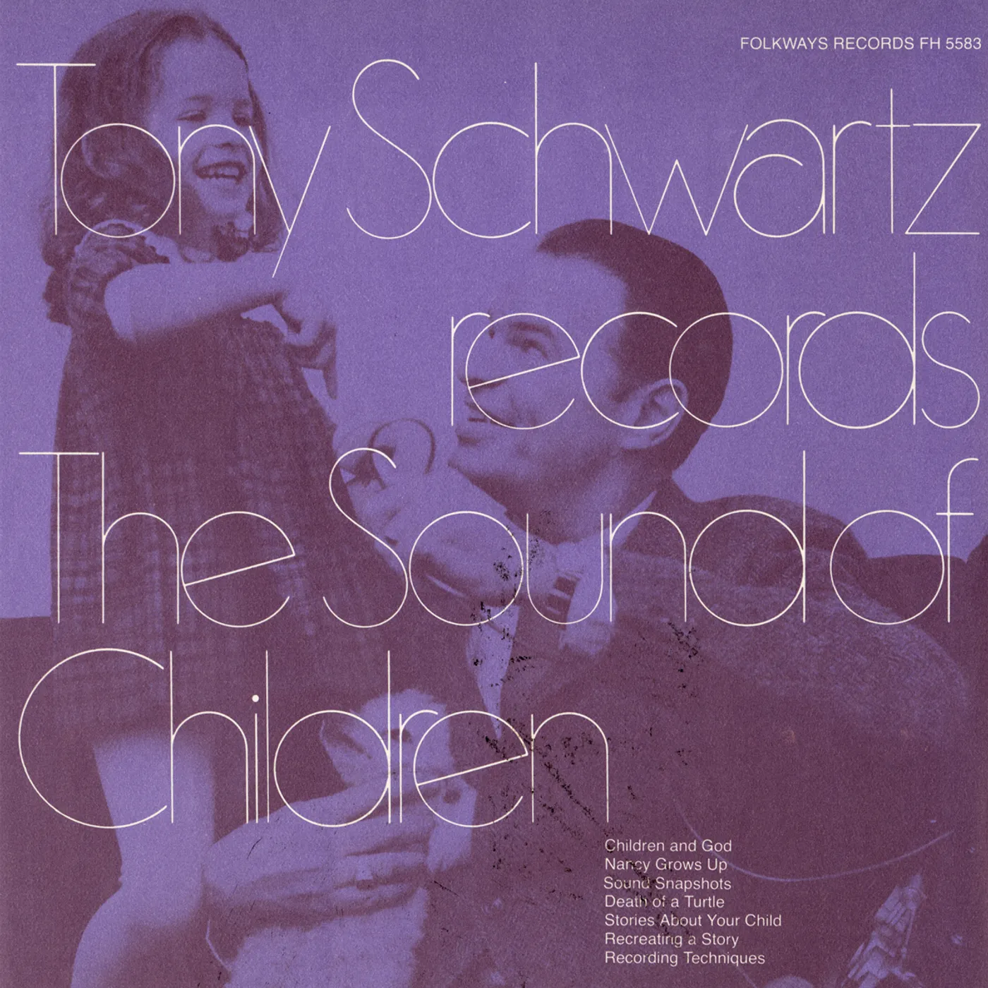 TONY SCHWARTZ RECORDS THE SOUNDS OF CHILDREN CD
