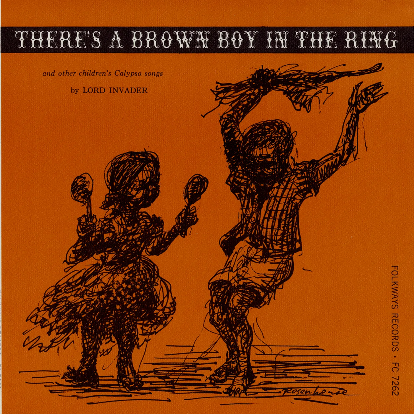 Lord Invader THERE'S A BROWN BOY IN THE RING CD