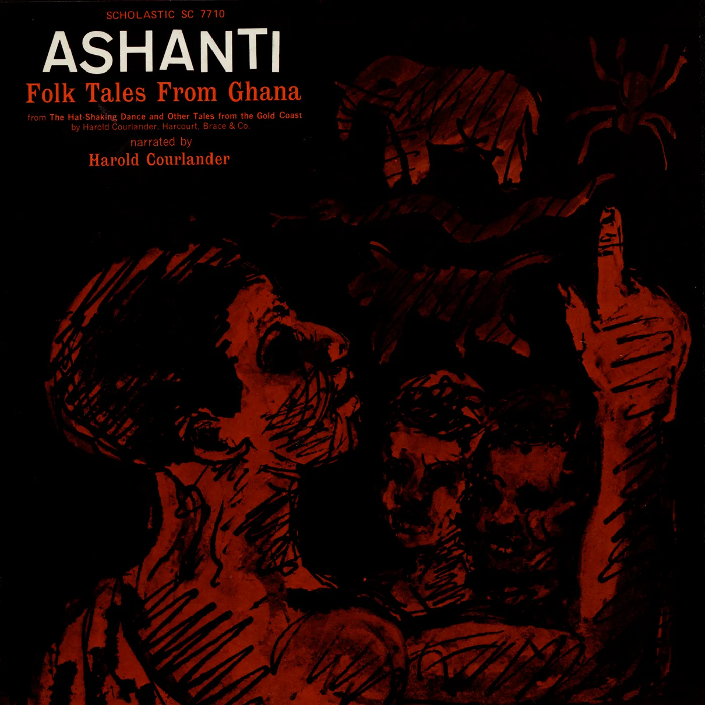 Harold Courlander ASHANTI: FOLK TALES FROM GHANA CD