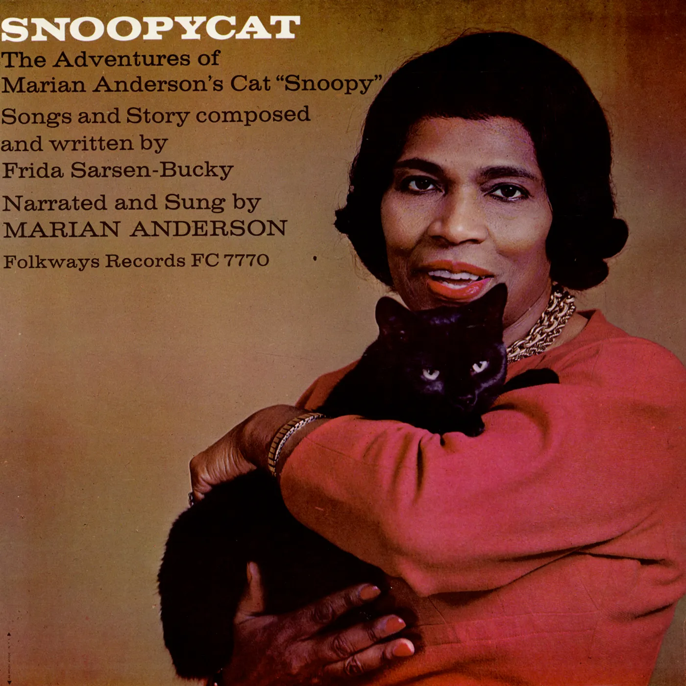 SNOOPYCAT: THE ADVENTURES OF MARIAN ANDERSON'S CD