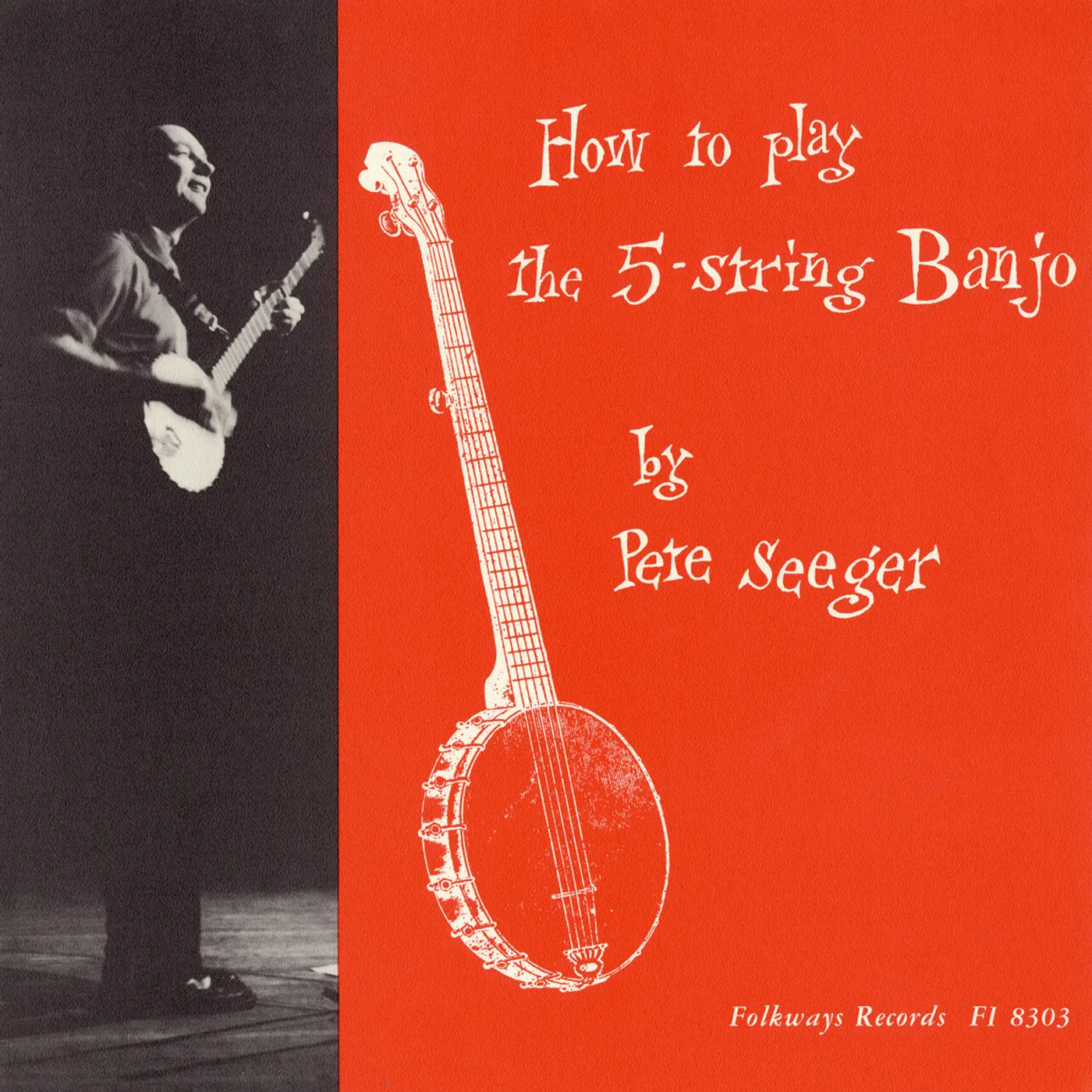 Pete Seeger HOW TO PLAY A 5-STRING BANJO (INSTRUCTION) CD