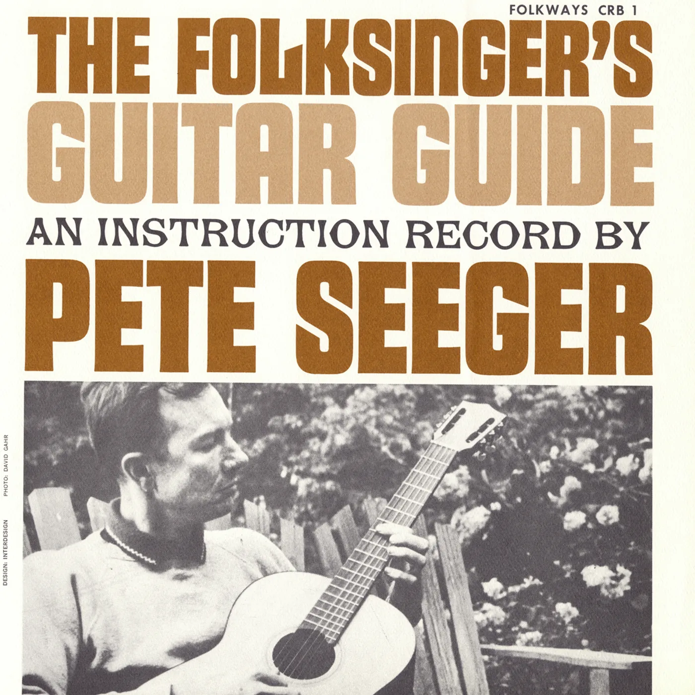 Pete Seeger FOLKSINGER'S GUITAR GUIDE 1: AN INSTRUCTION RECORD CD