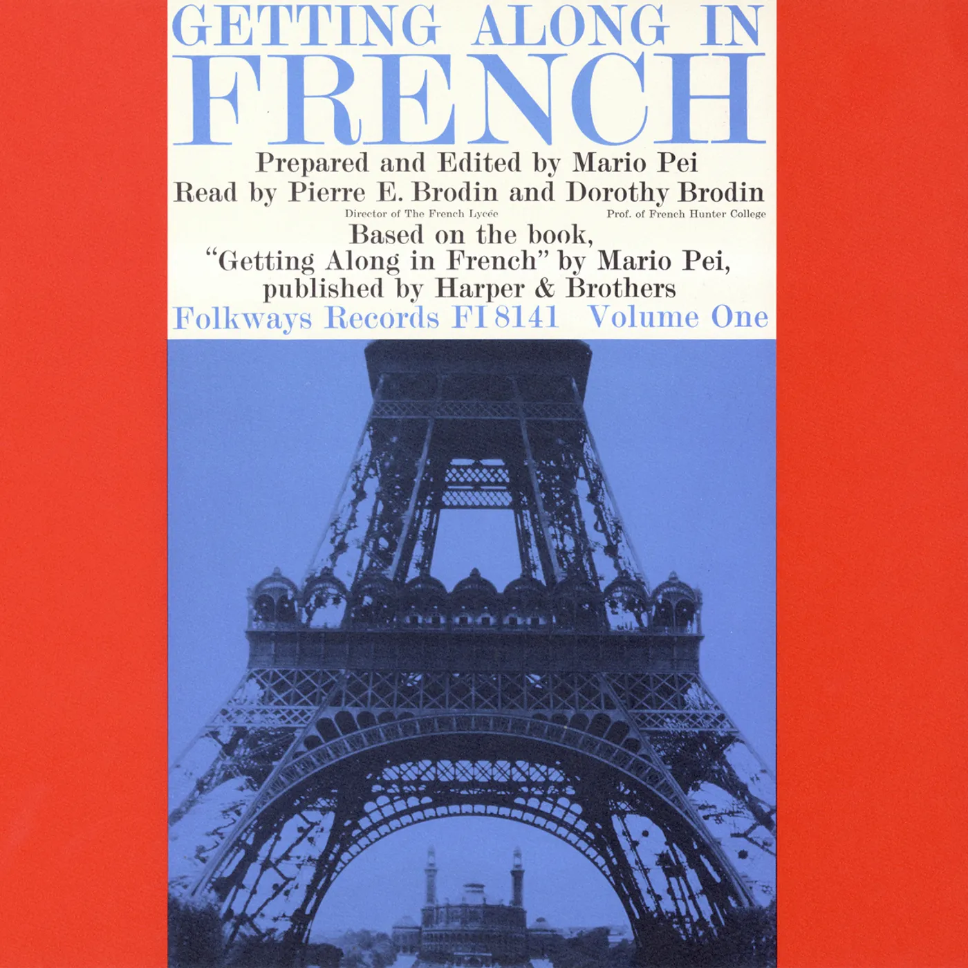 Mario Pei GETTING ALONG IN FRENCH VOL. 1 CD