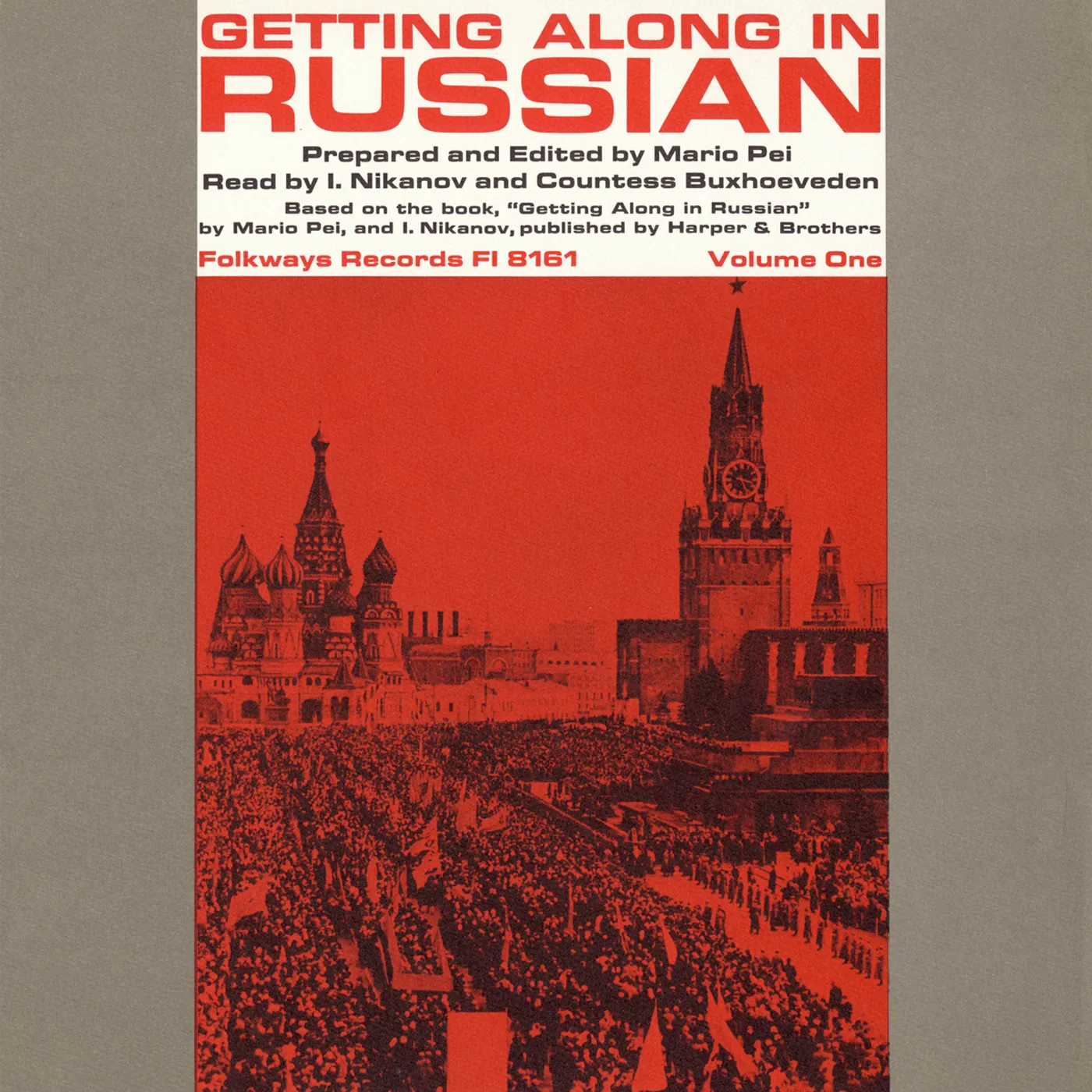 Mario Pei GETTING ALONG IN RUSSIAN VOL. 1 CD