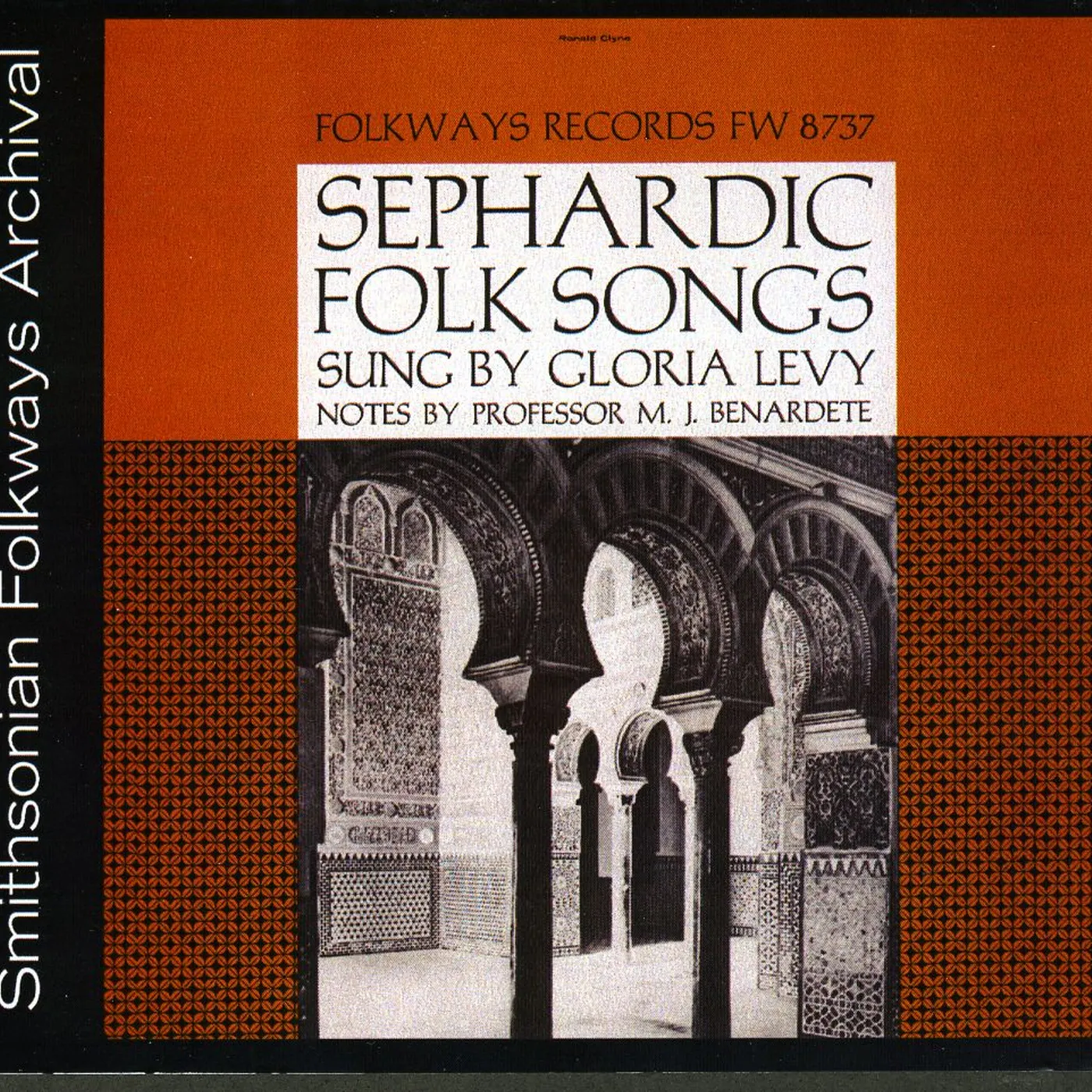 Gloria Levy SEPHARDIC FOLK SONGS CD