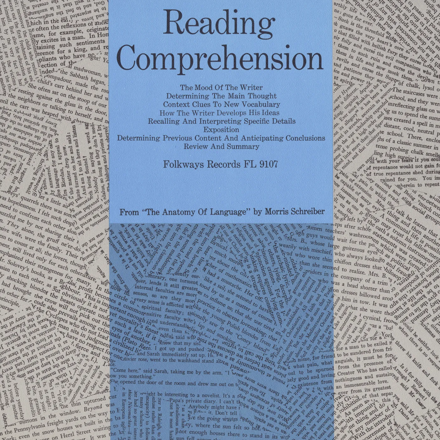 Morris Schreiber READING COMPREHENSION CD