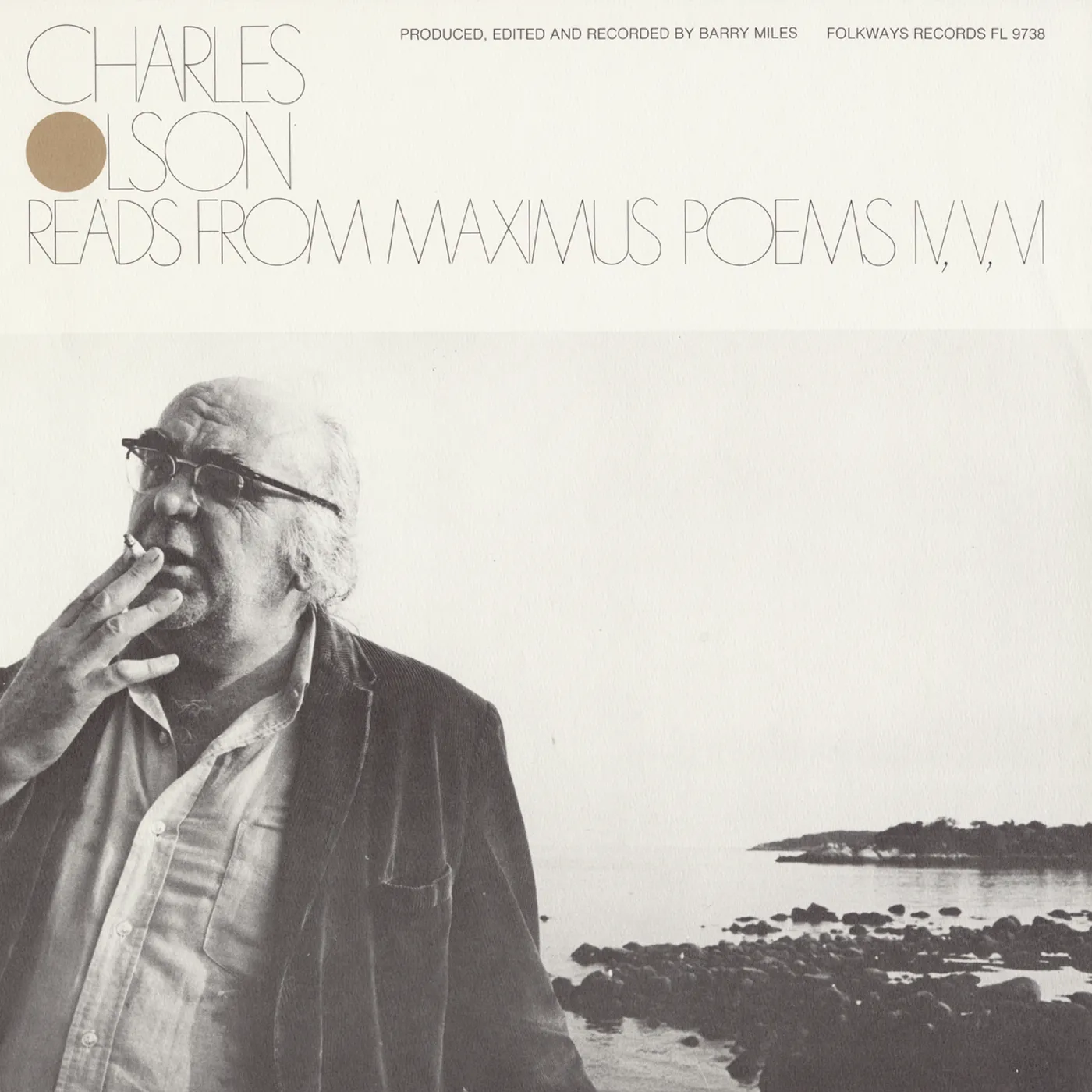CHARLES OLSON READS FROM MAXIMUS POEMS IV V VI CD