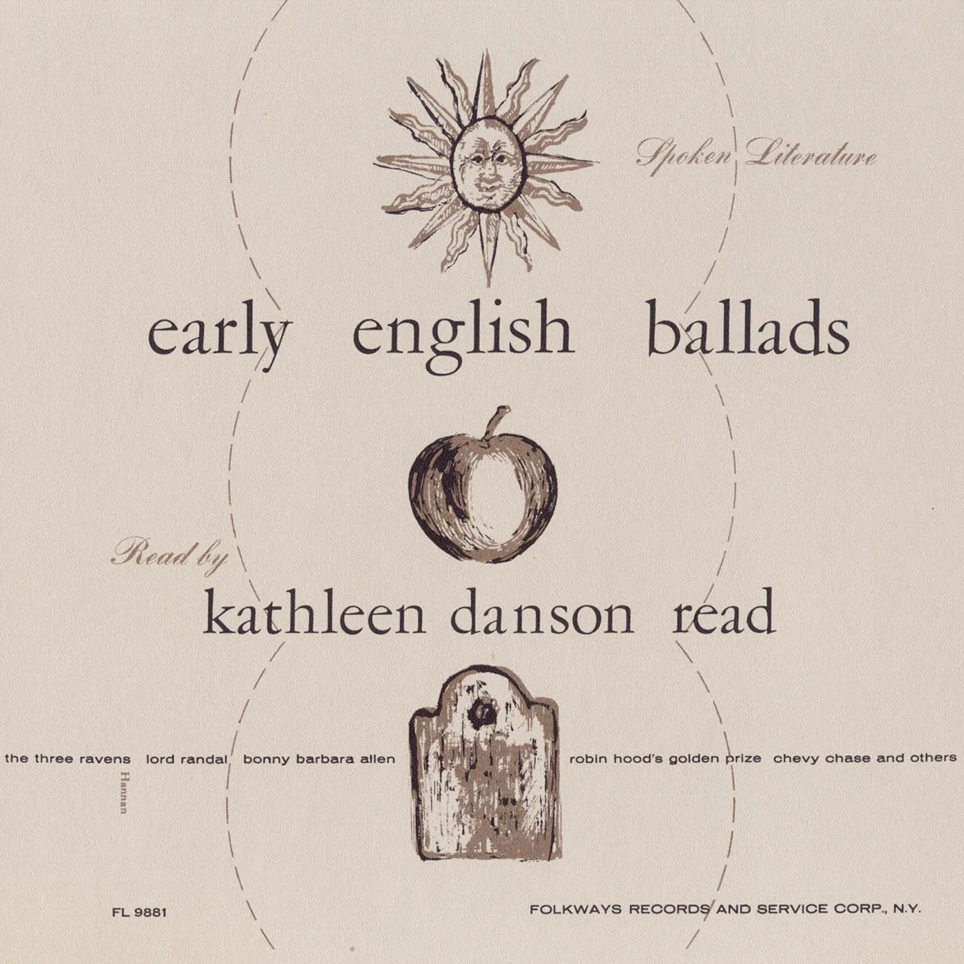 Kathleen Danson Read SPOKEN LITERATURE OF EARLY ENGLISH BALLADS CD