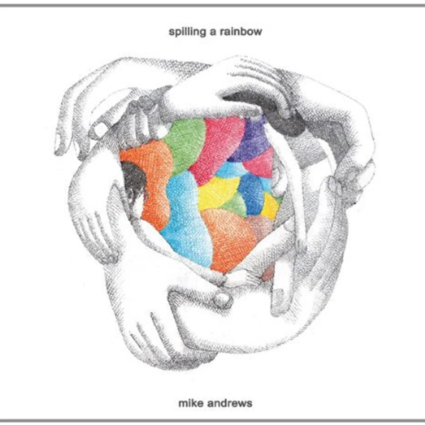 Michael Andrews Spilling A Rainbow Vinyl Record