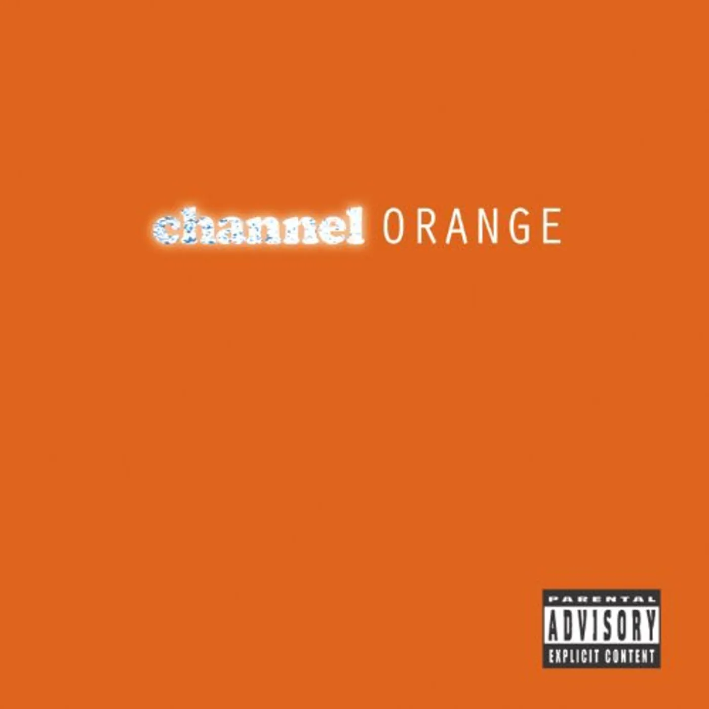 Frank Ocean channel ORANGE Vinyl Record