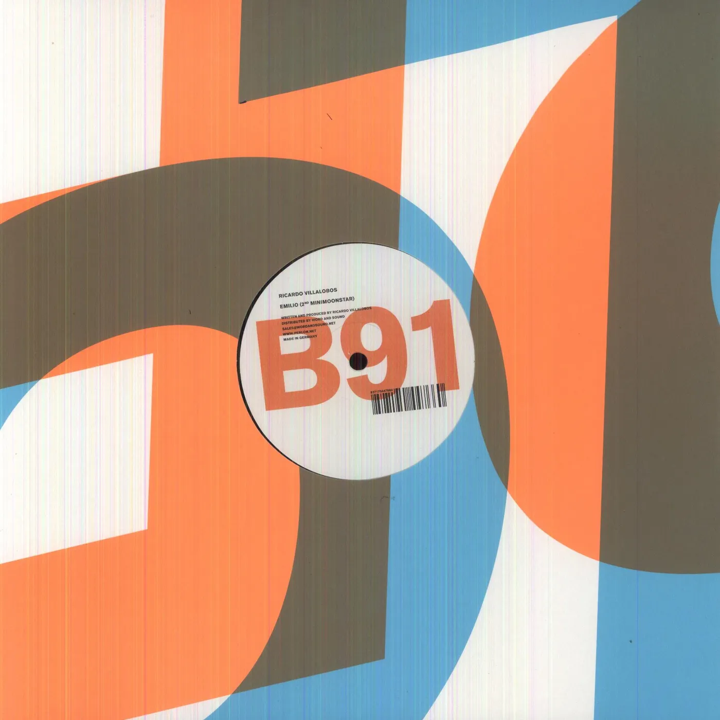 Ricardo Villalobos ANY IDEAS Vinyl Record