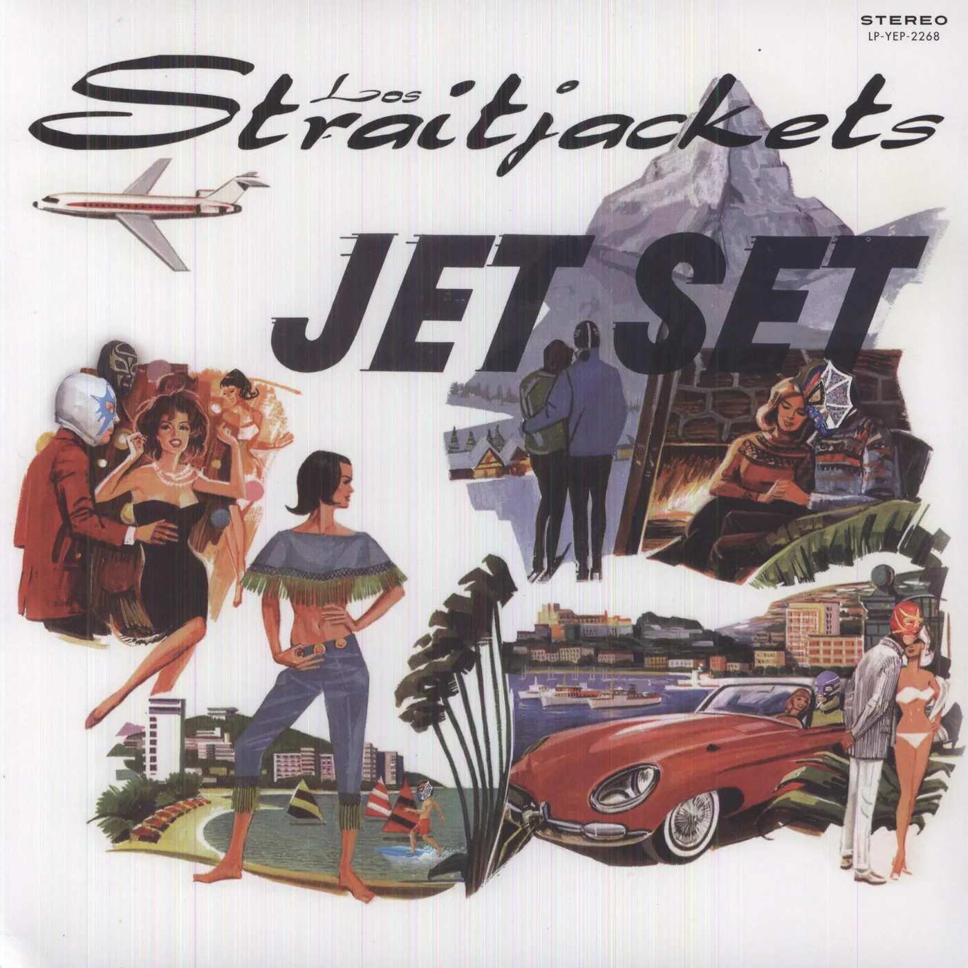 Los Straitjackets Jet Set Vinyl Record
