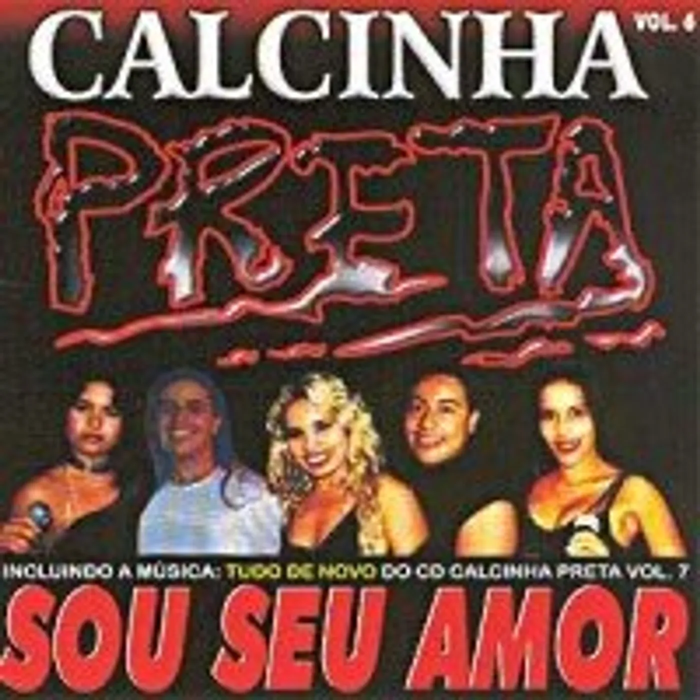 CALCINHA PRETA 6 CD