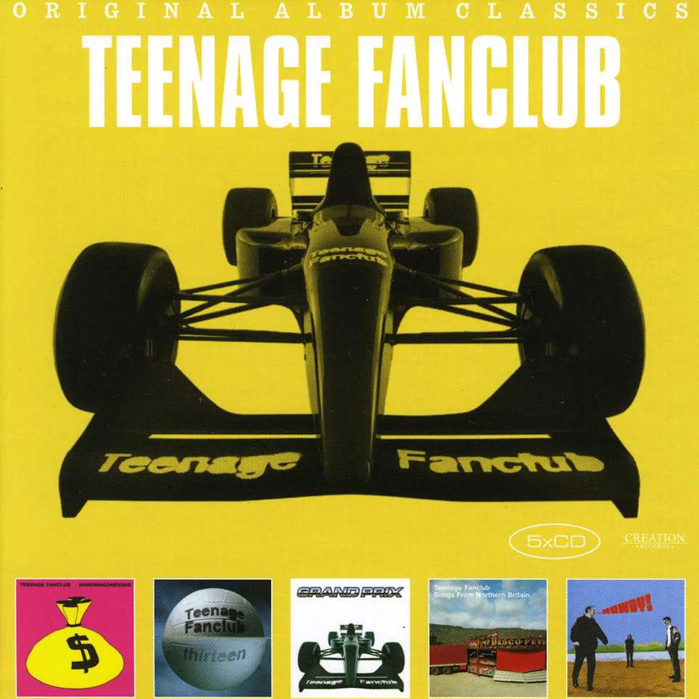 Teenage Fanclub ORIGINAL ALBUM CLASSICS CD