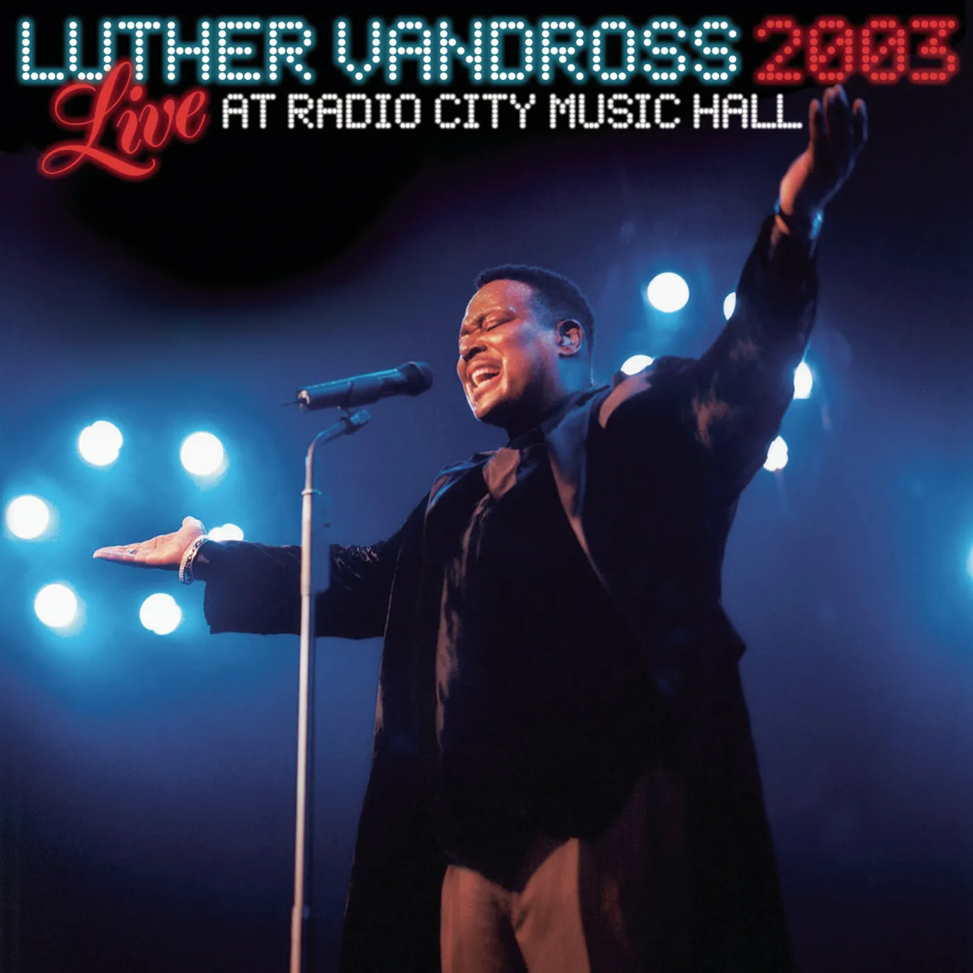 Luther Vandross LIVE RADIO CITY MUSIC HALL 2003 CD