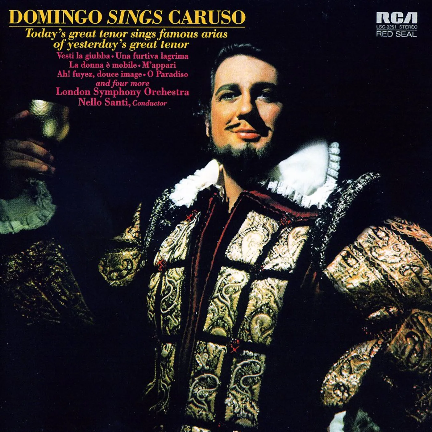 Plácido Domingo: DOMINGO SINGS CARUSO CD