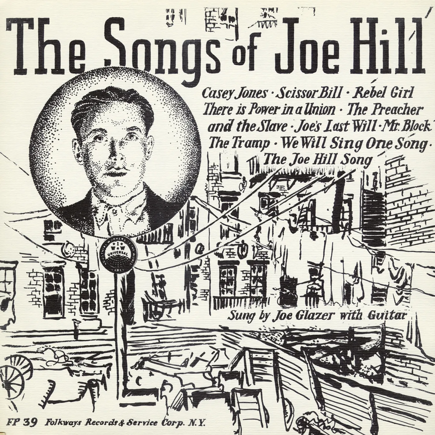 Joe Glazer SONGS OF JOE HILL CD