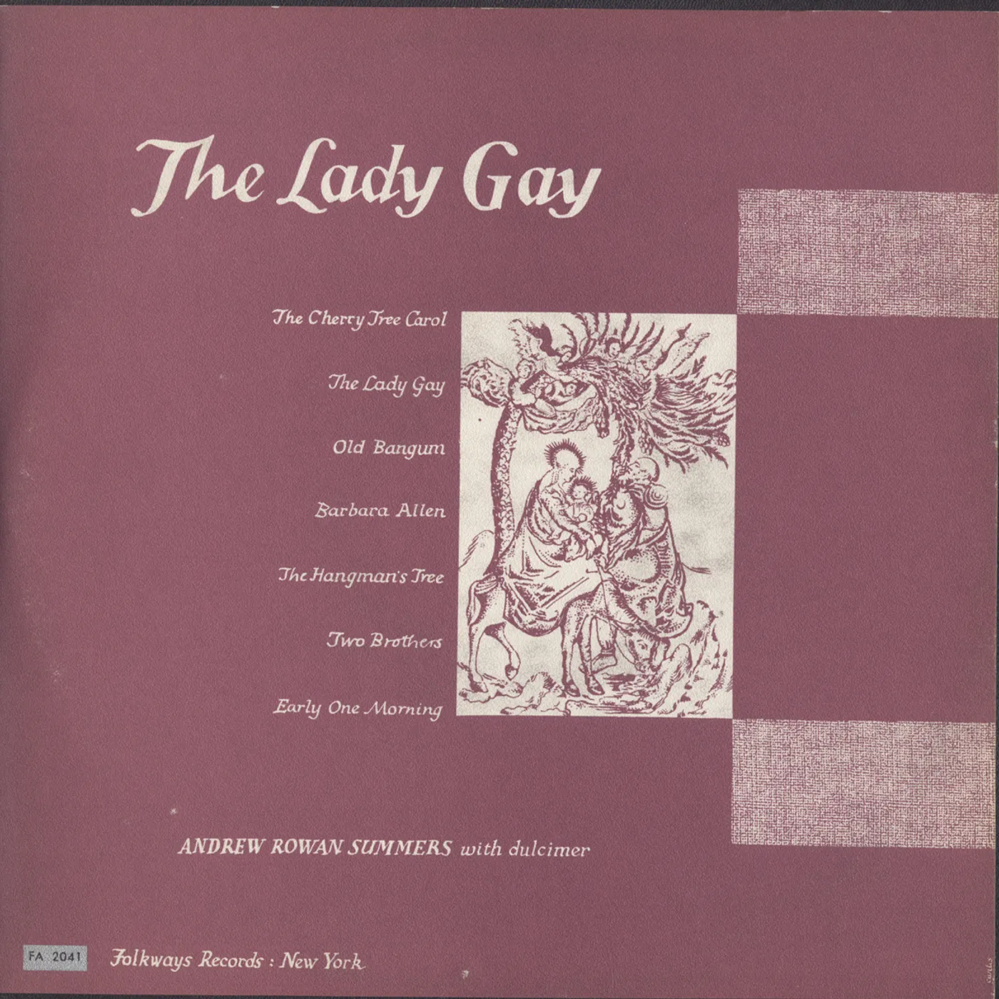 Andrew Rowan Summers THE LADY GAY CD