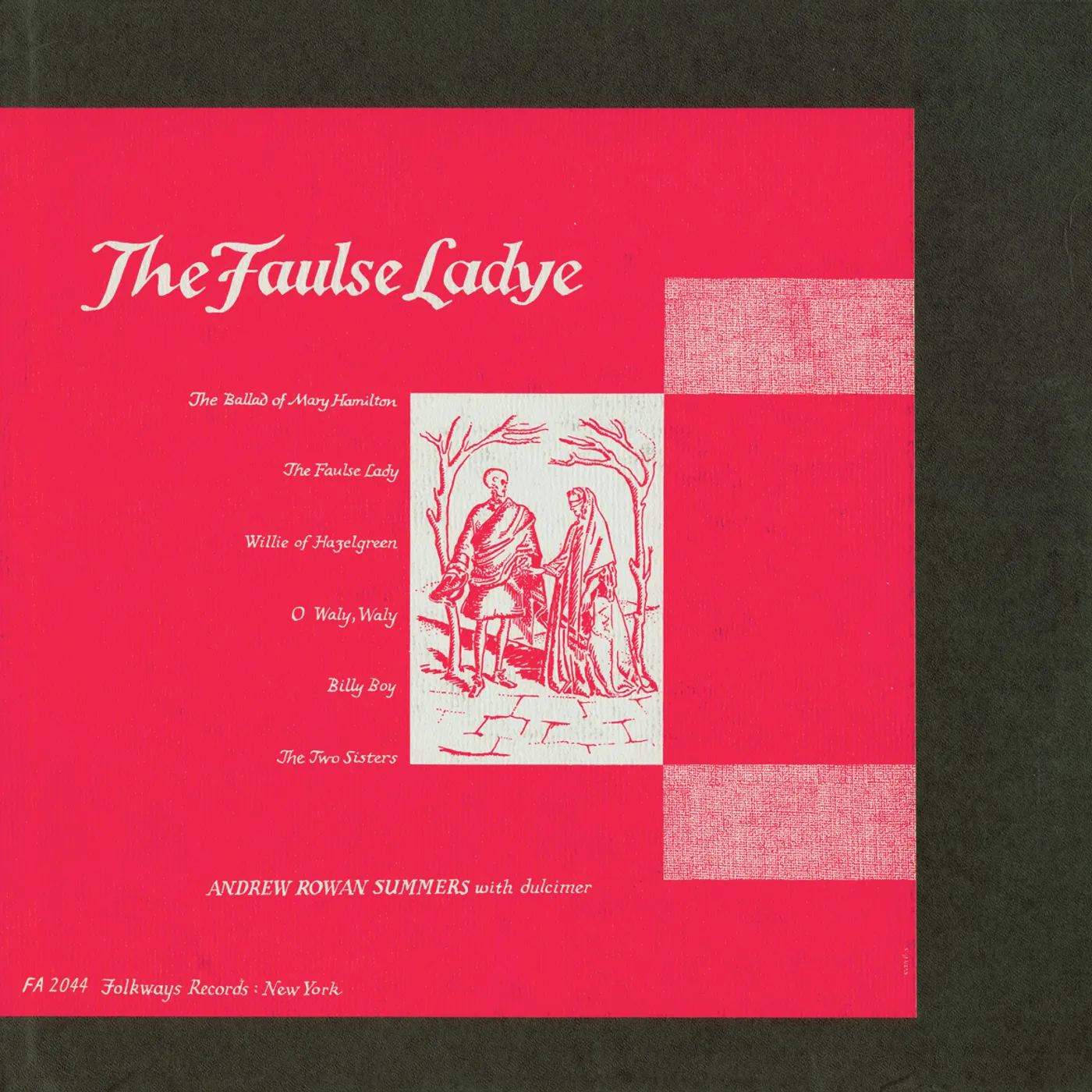 Andrew Rowan Summers THE FAULSE LADY CD