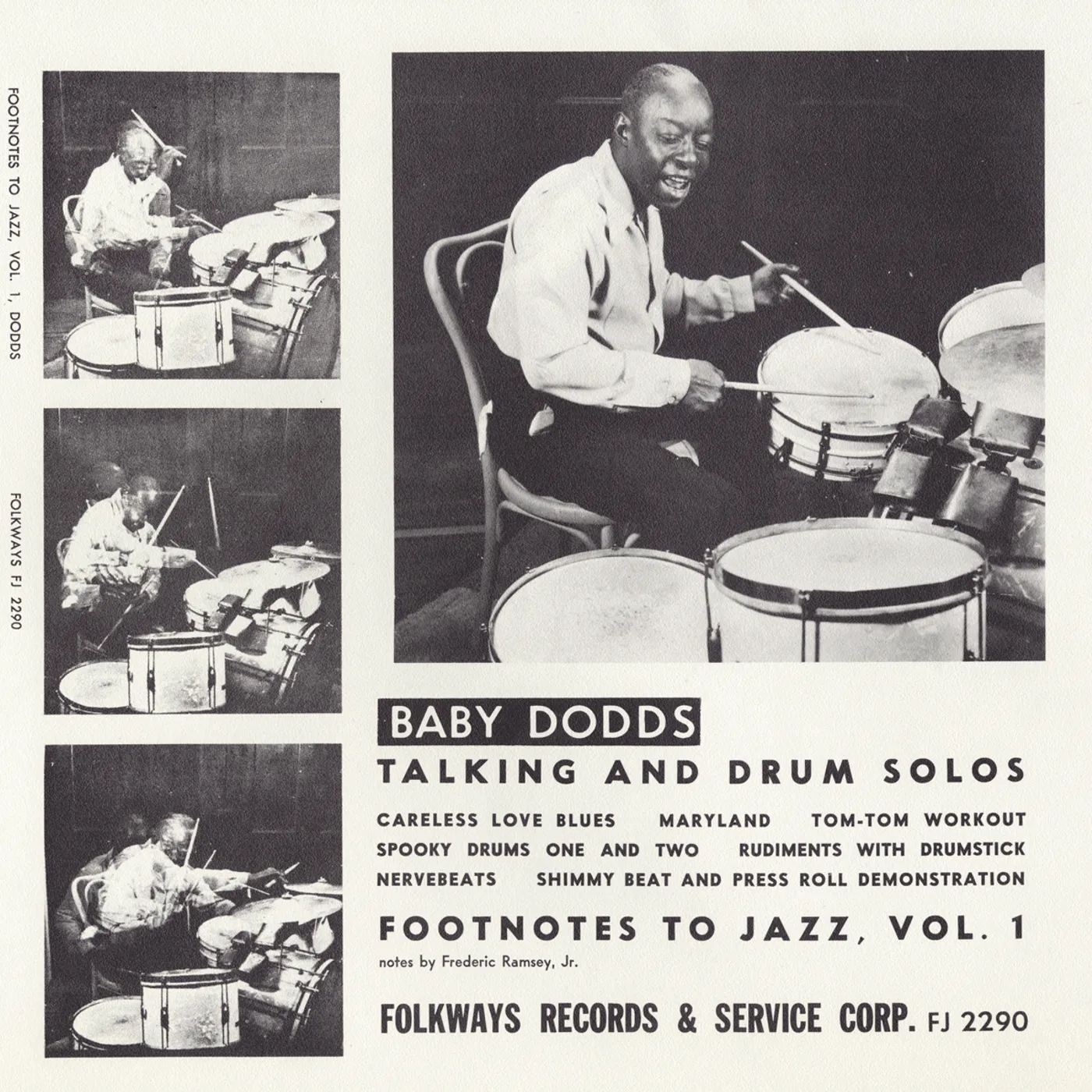 FOOTNOTES TO JAZZ VOL. 1: BABY DODDS TALKING CD