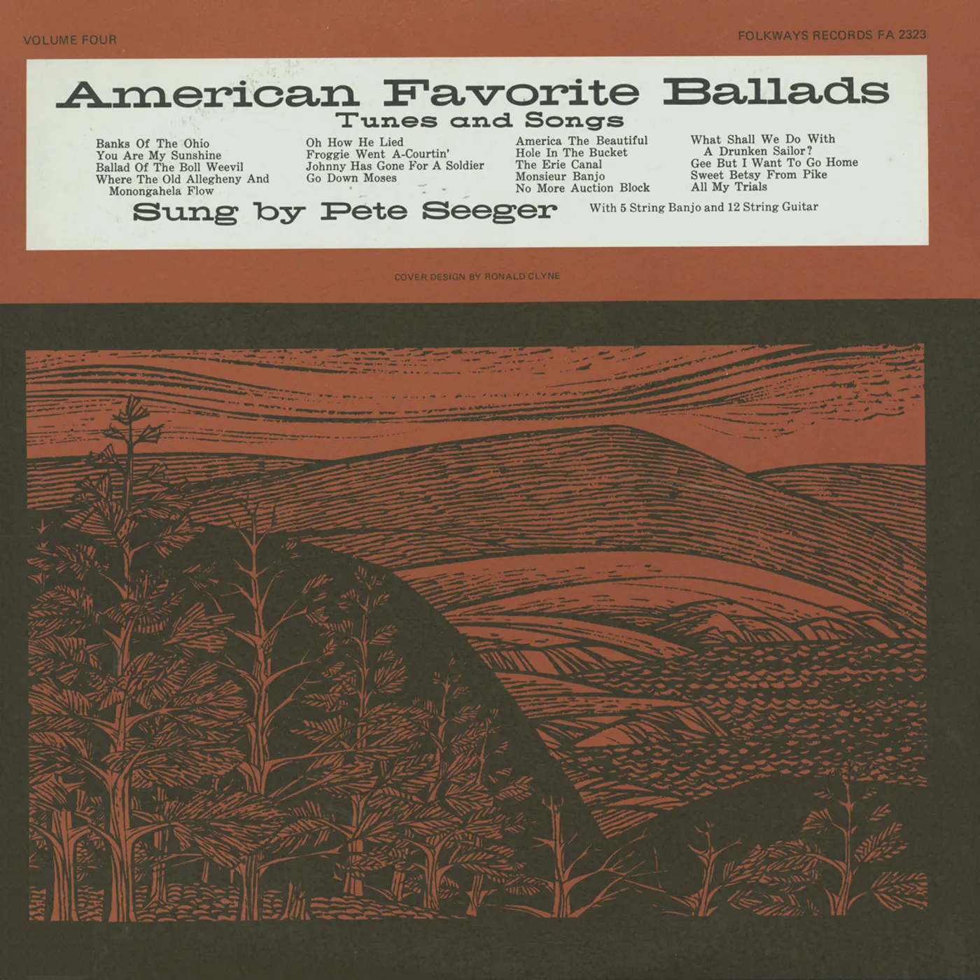 Pete Seeger AMERICAN FAVORITE BALLADS VOL. 4 CD