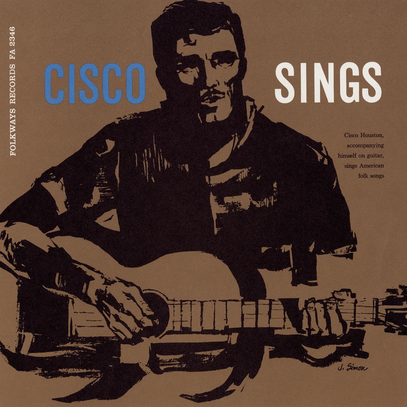 CISCO HOUSTON SINGS AMERICAN FOLK SONGS CD