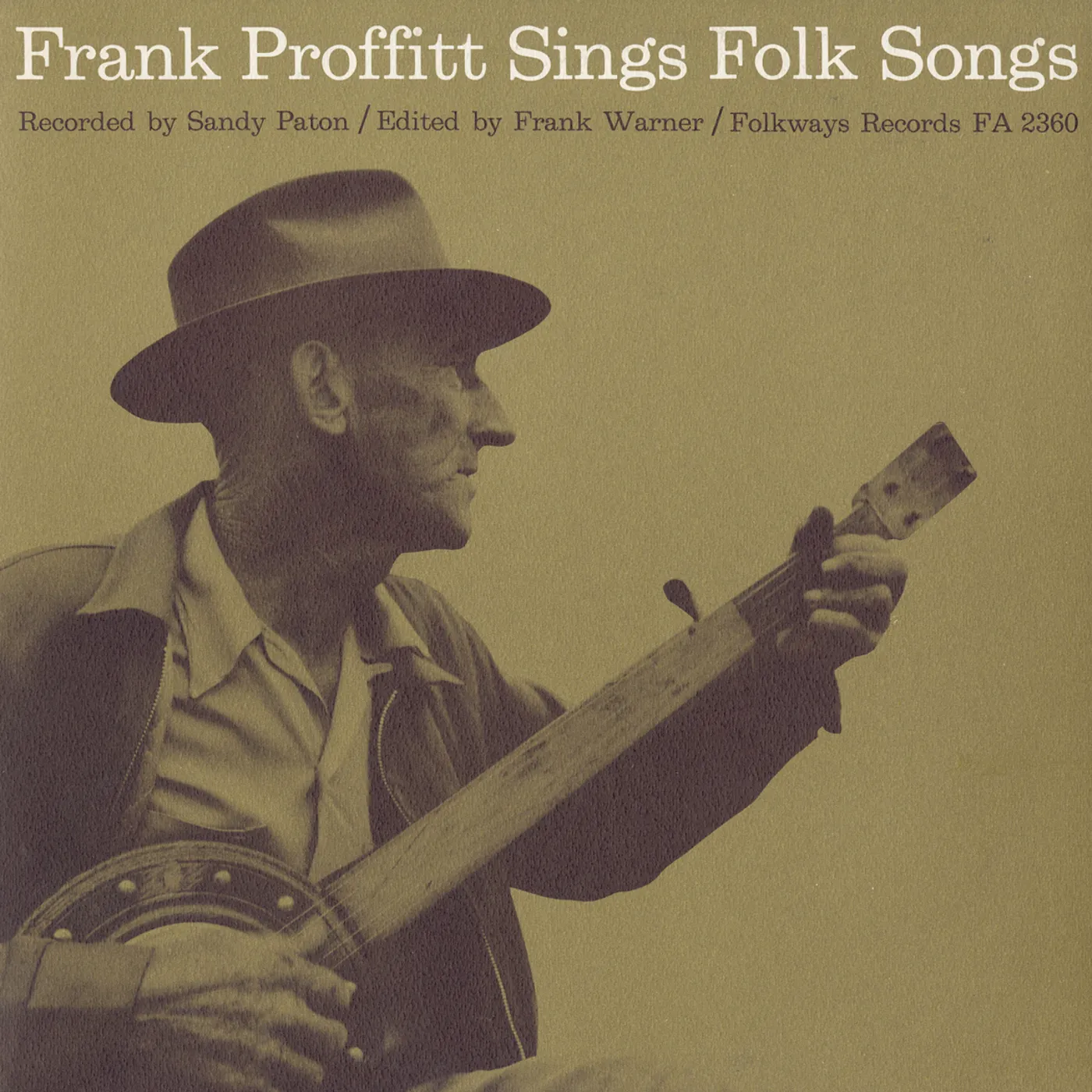 FRANK PROFFITT SINGS FOLK SONGS CD