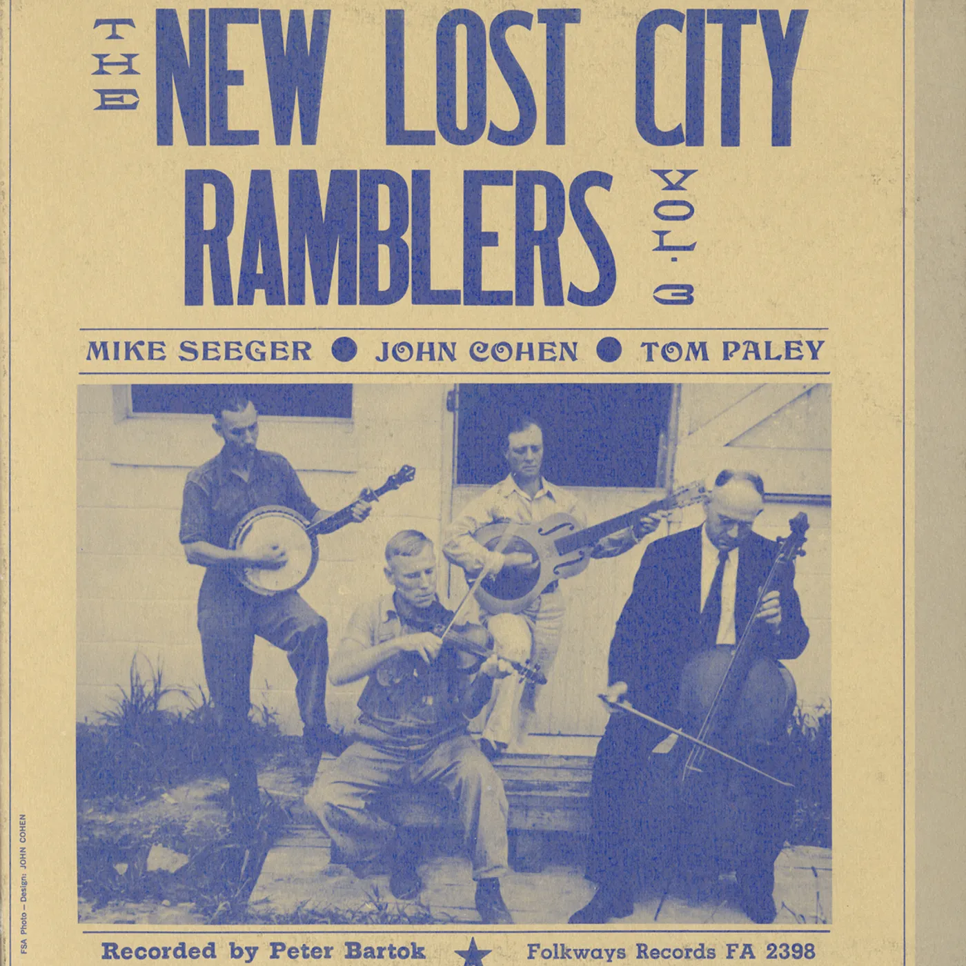 The New Lost City Ramblers - VOL. 3 CD