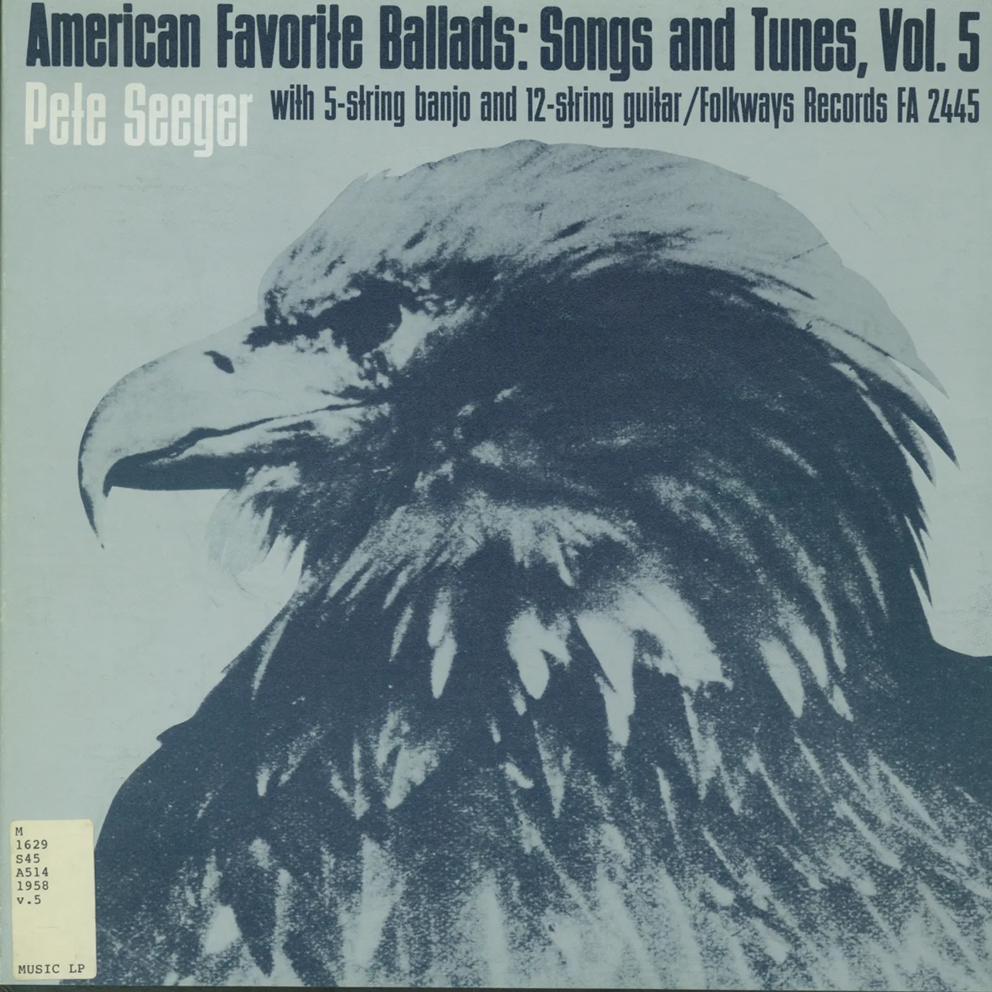 Pete Seeger AMERICAN FAVORITE BALLADS VOL 5 CD