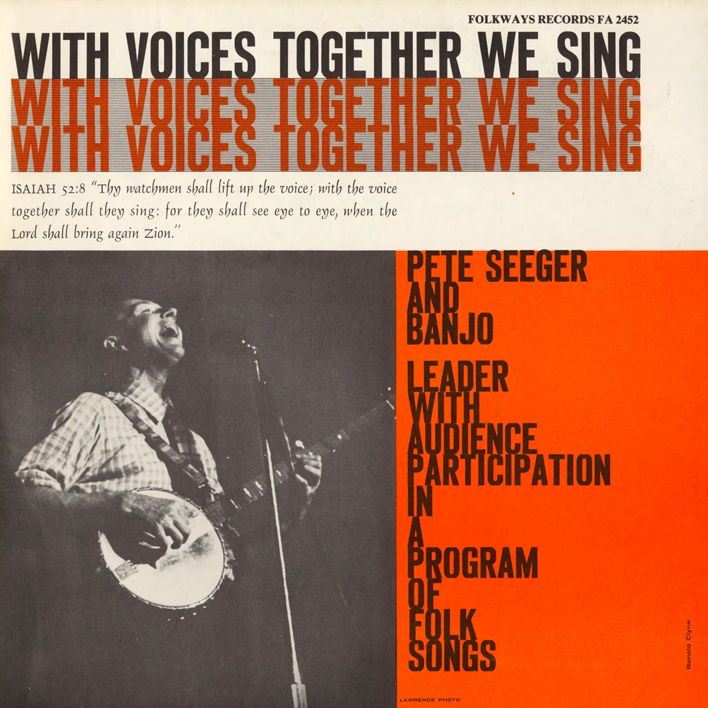 Pete Seeger WITH VOICES TOGETHER WE SING CD