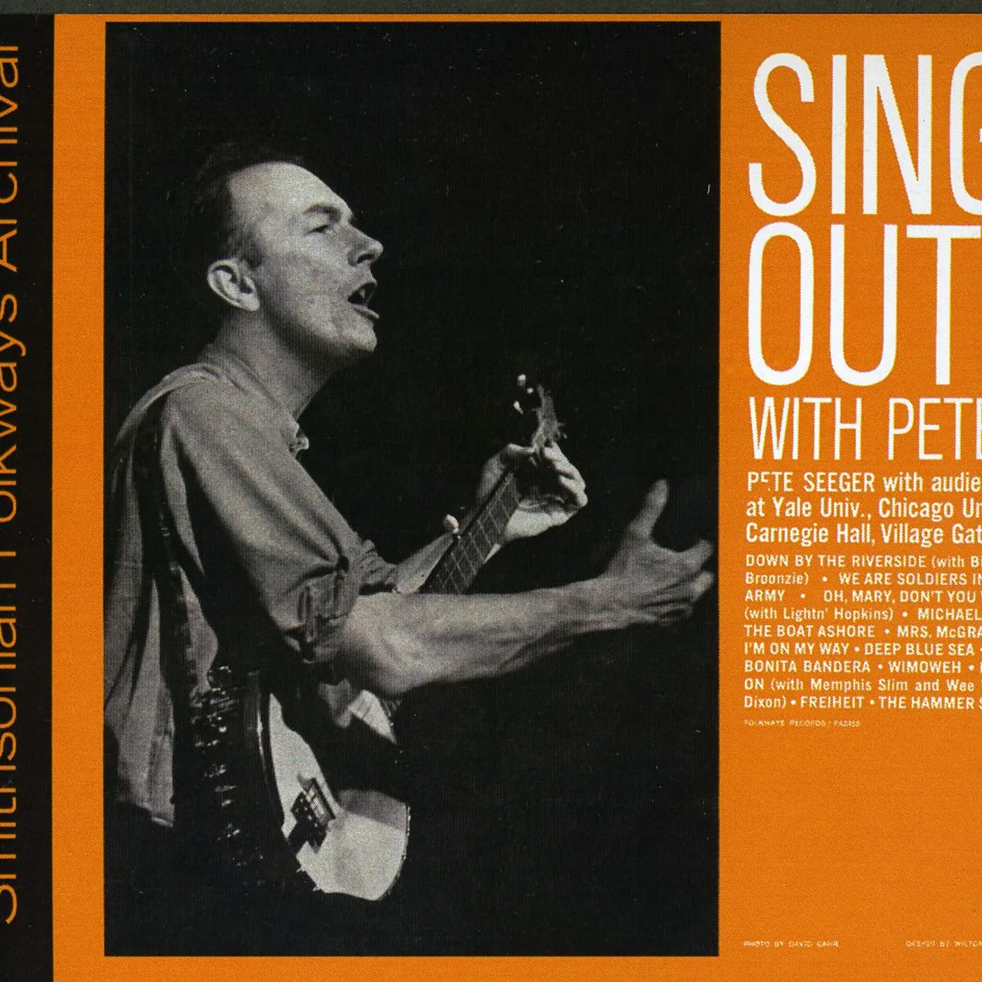 Pete Seeger SING OUT WITH PETE CD