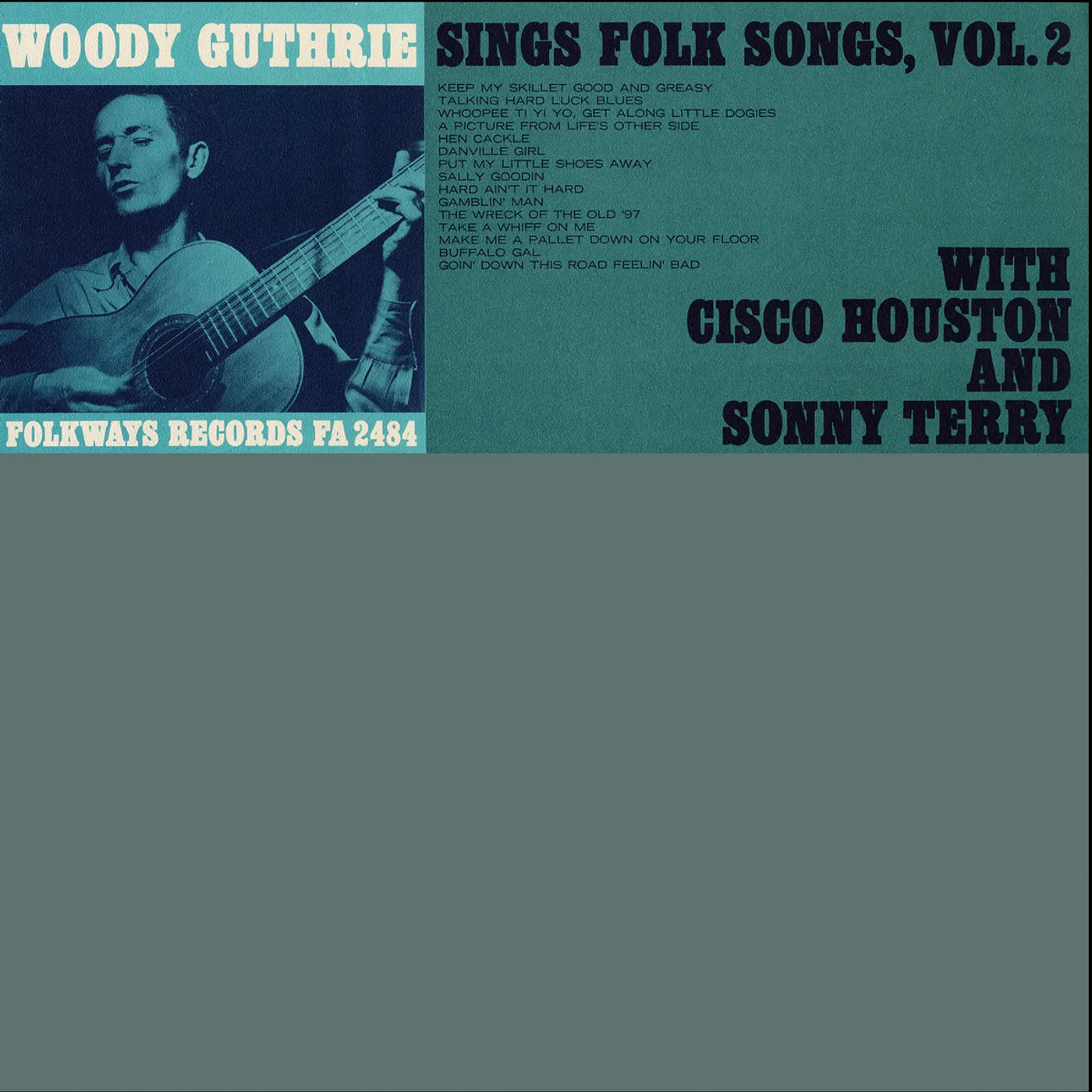 WOODY GUTHRIE SINGS FOLK SONGS VOL. 2 CD