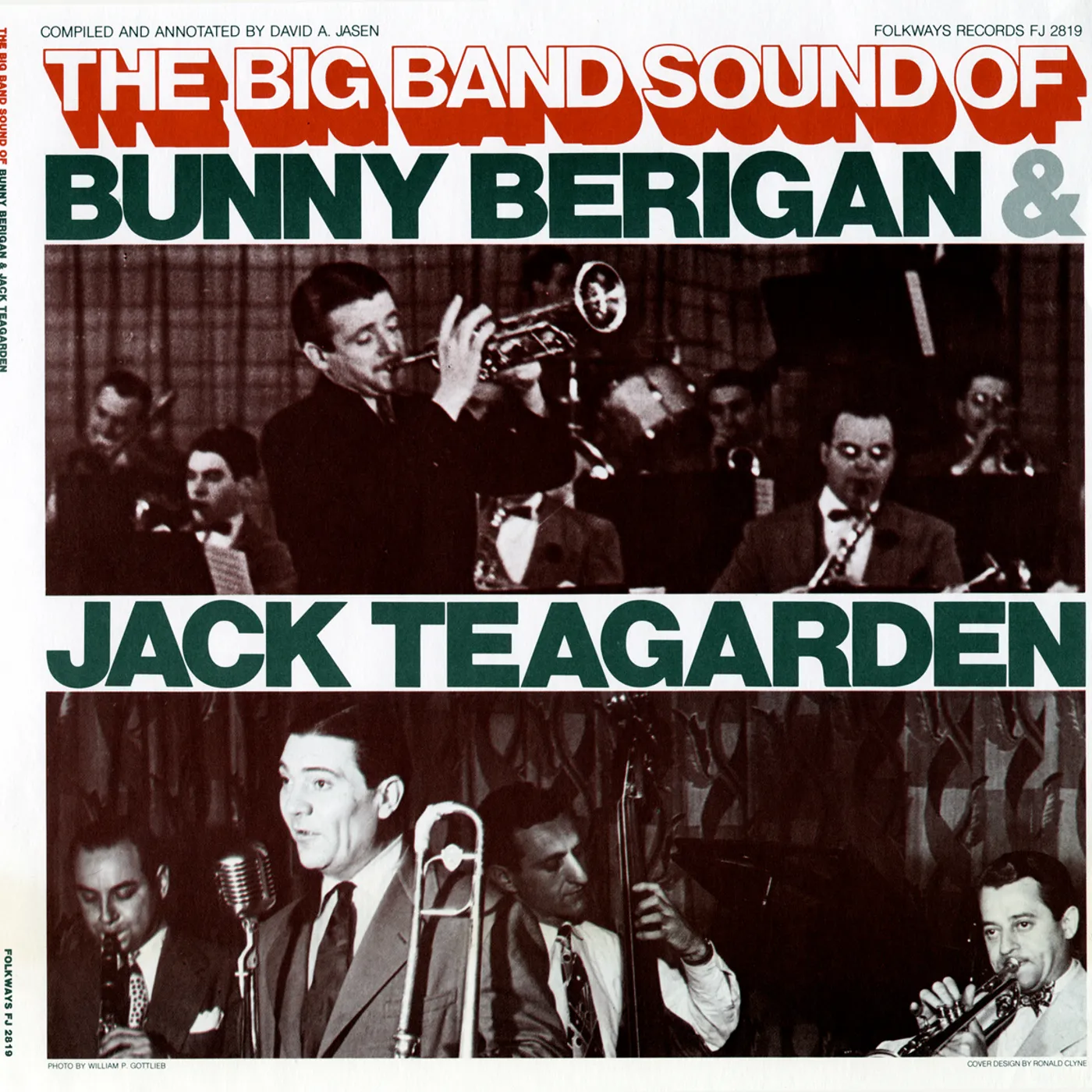 THE BIG BAND SOUNDS OF BUNNY BERIGAN AND JACK CD