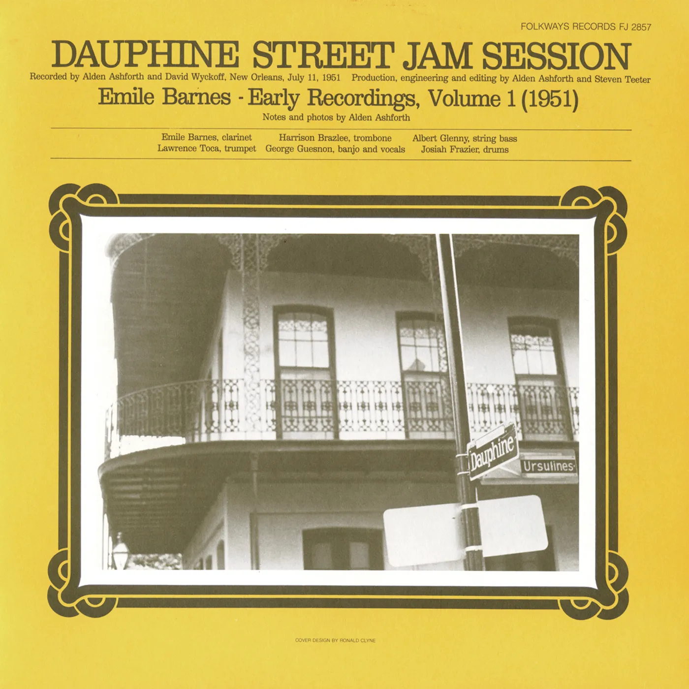 EMILE BARNES: EARLY RECORDINGS 1 (1951) CD