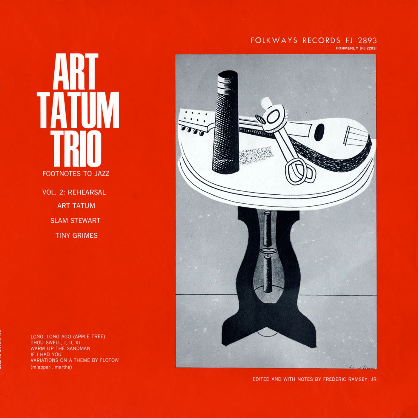 Art Tatum FOOTNOTES TO JAZZ VOL. 2: JAZZ REHEARSAL II CD
