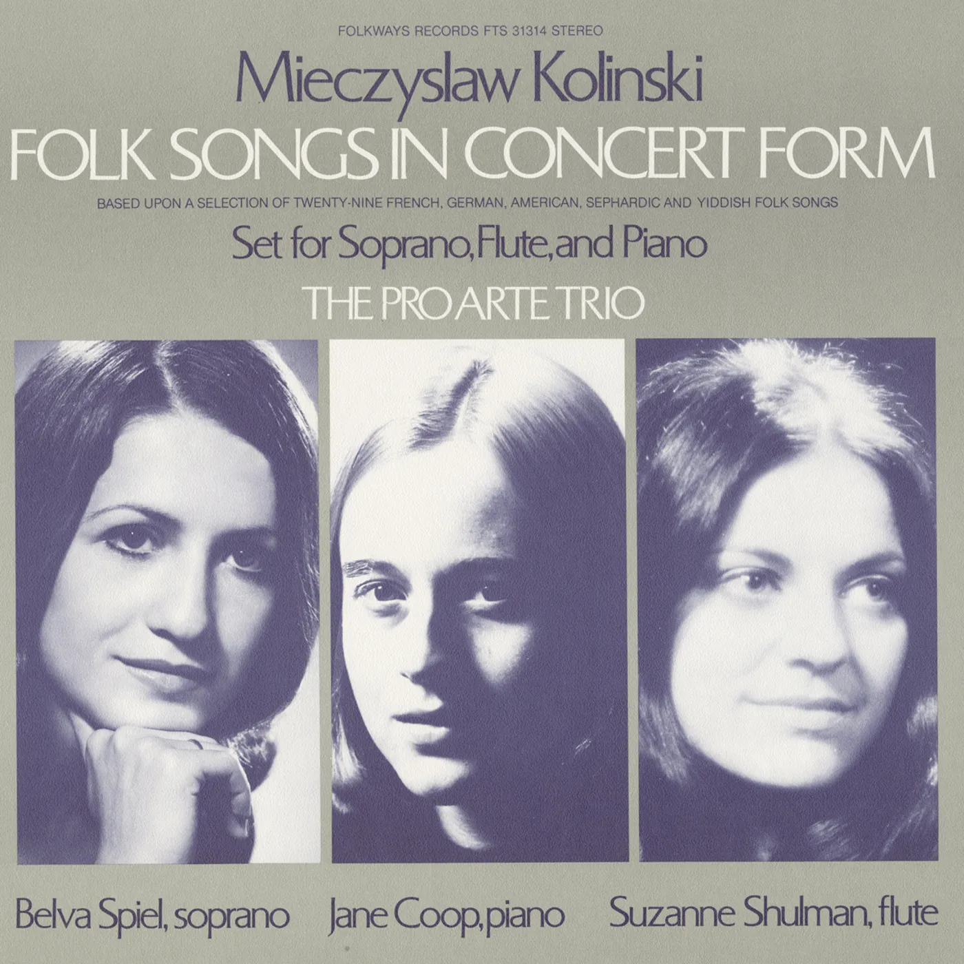 Mieczyslaw Kolinski FOLK SONGS IN CONCERT FORM CD