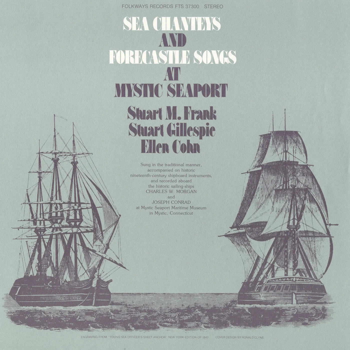 Stuart M. Frank SEA CHANTIES & FORECASTLE SONGS AT MYSTIC SEAPORT CD