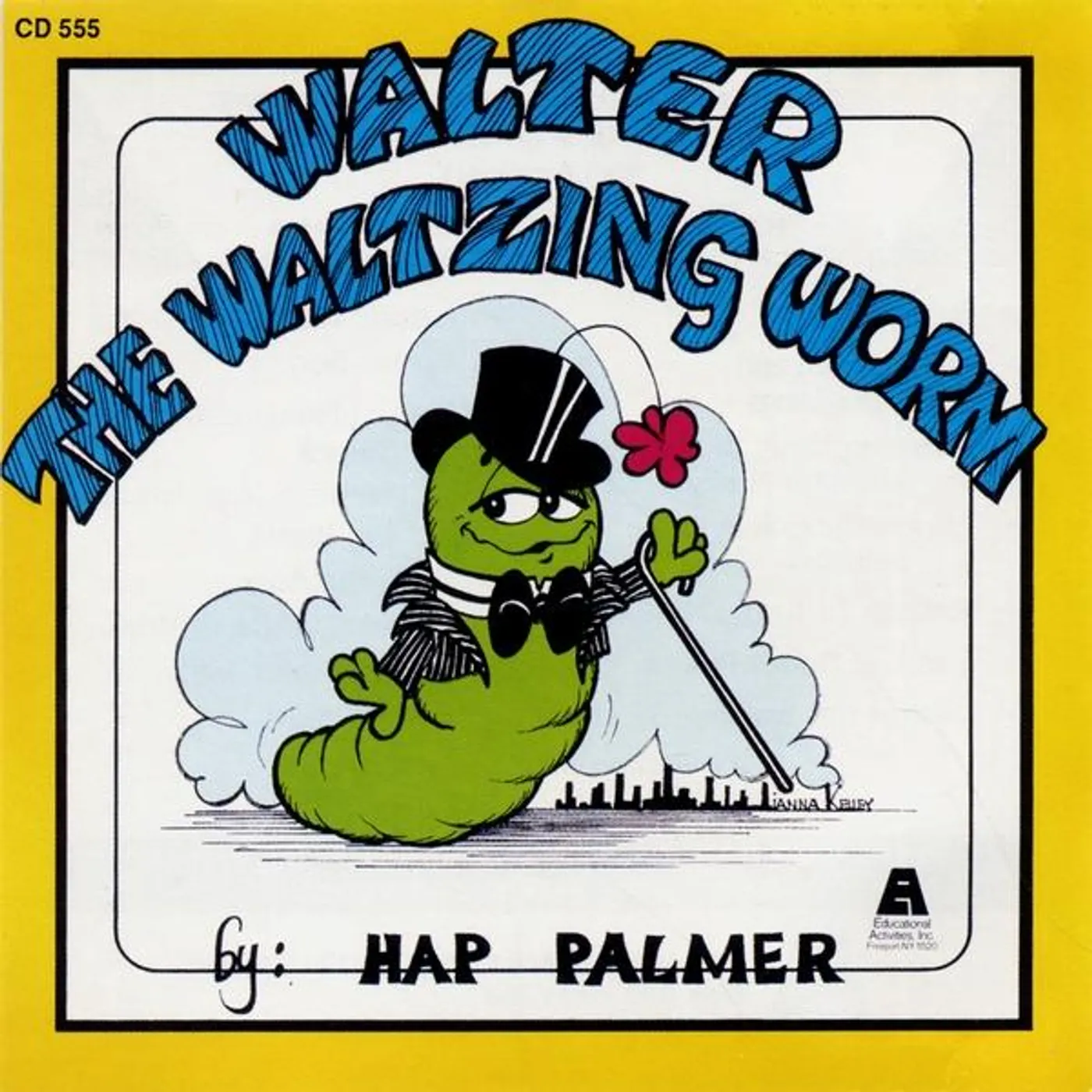 Hap Palmer WALTER THE WALTZING WORM CD