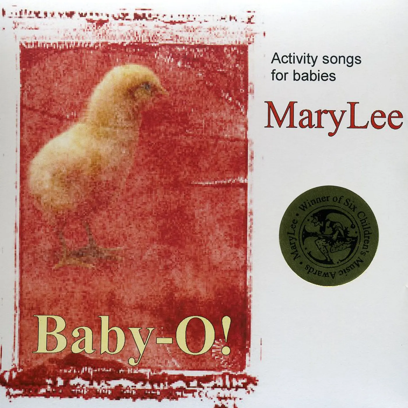 MaryLee BABY-O: ACTIVITY SONGS FOR BABY PLAYTIME &LAPSIT CD