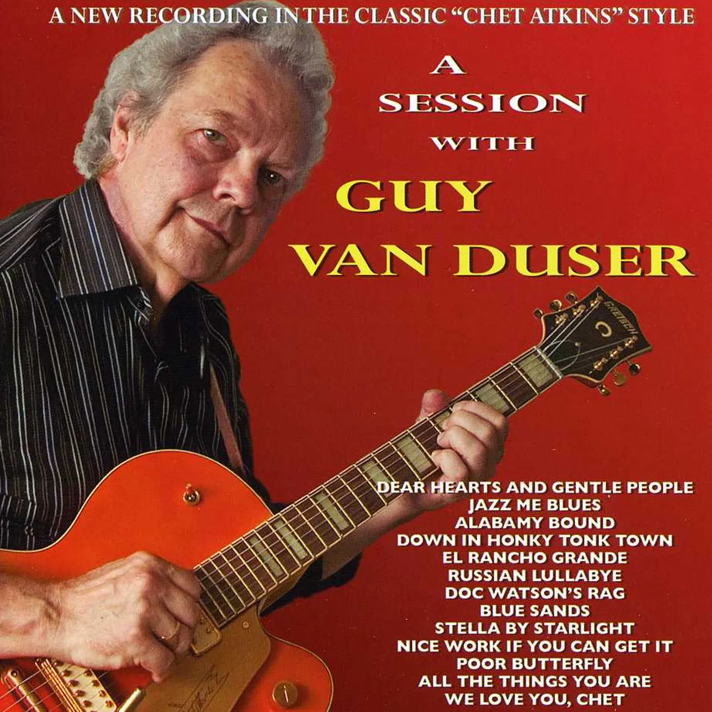 SESSION WITH GUY VAN DUSER CD