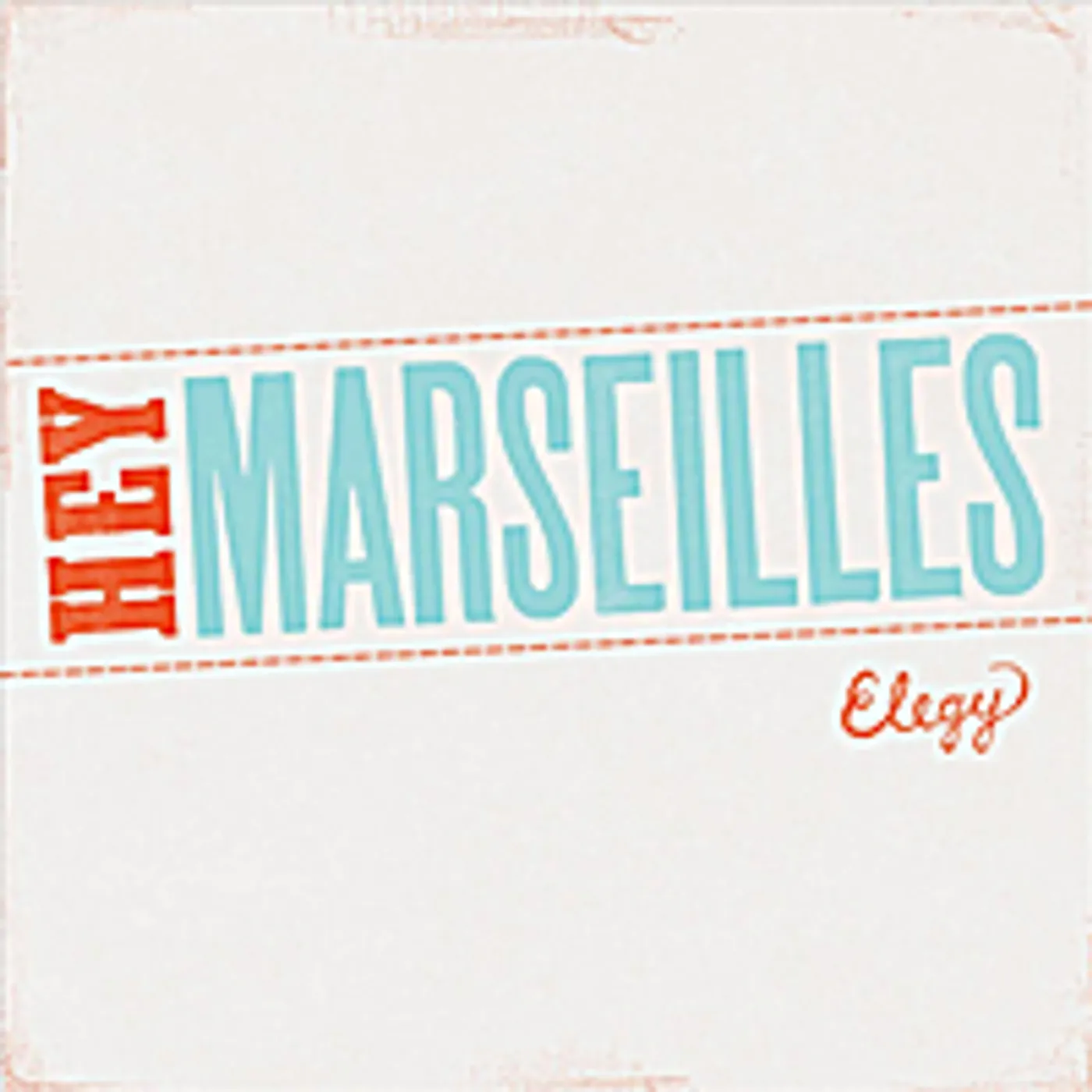 Hey Marseilles Elegy Vinyl Record