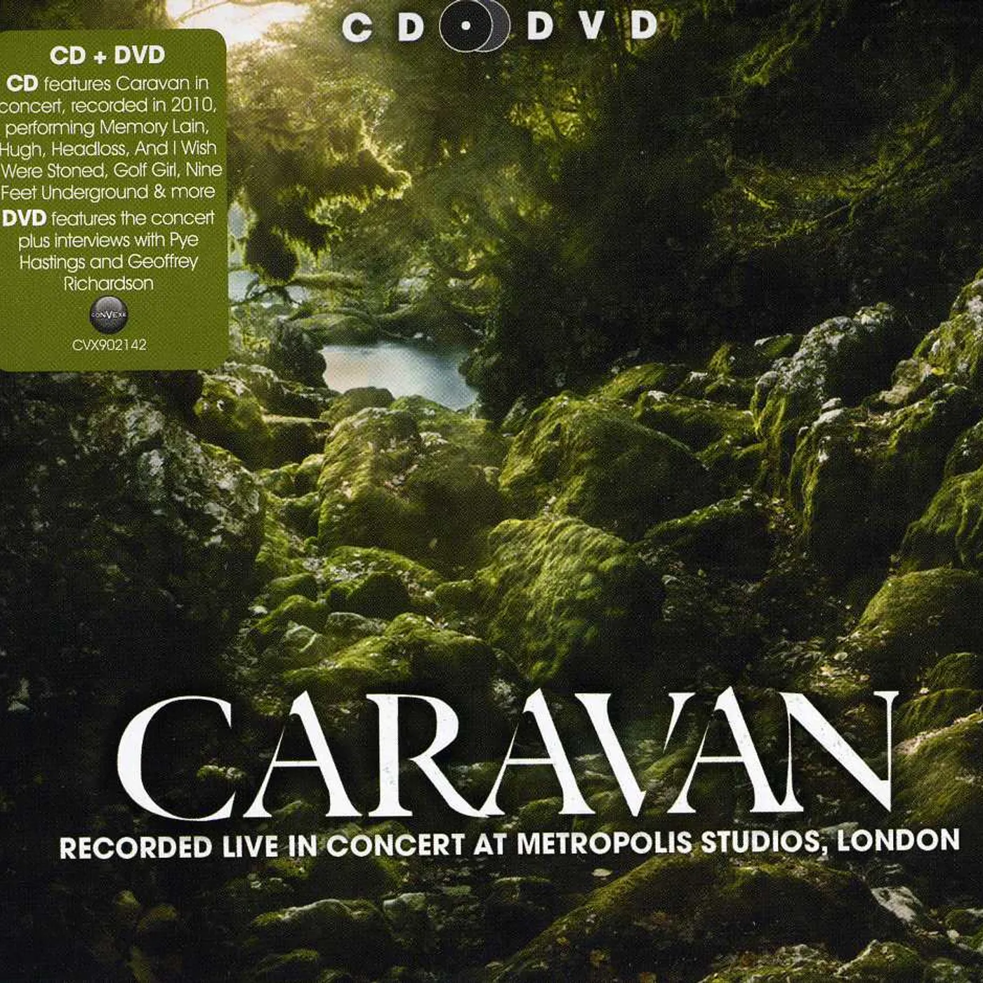 Caravan  LIVE IN CONCERT AT METROPOLIS STUDIOS CD