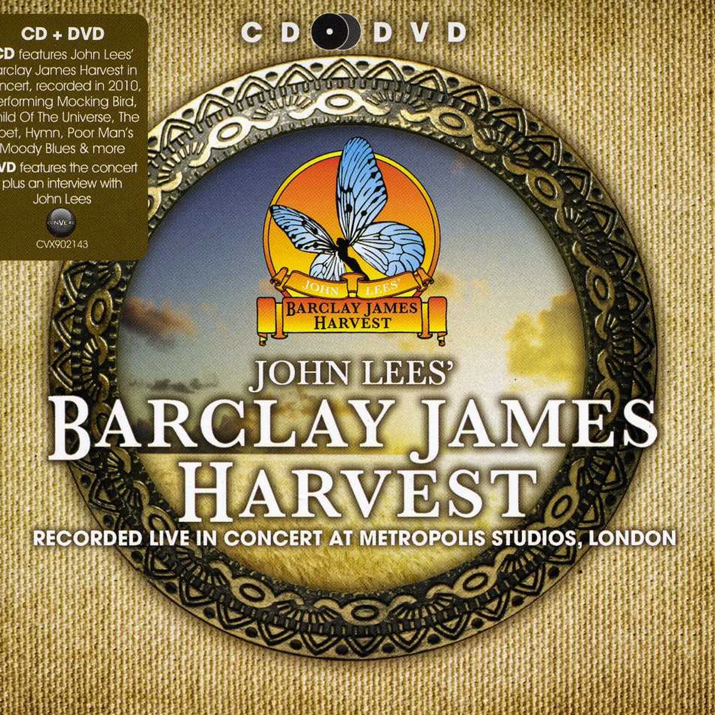 Barclay James Harvest LIVE IN CONCERT AT METROPOLIS STUDIOS CD